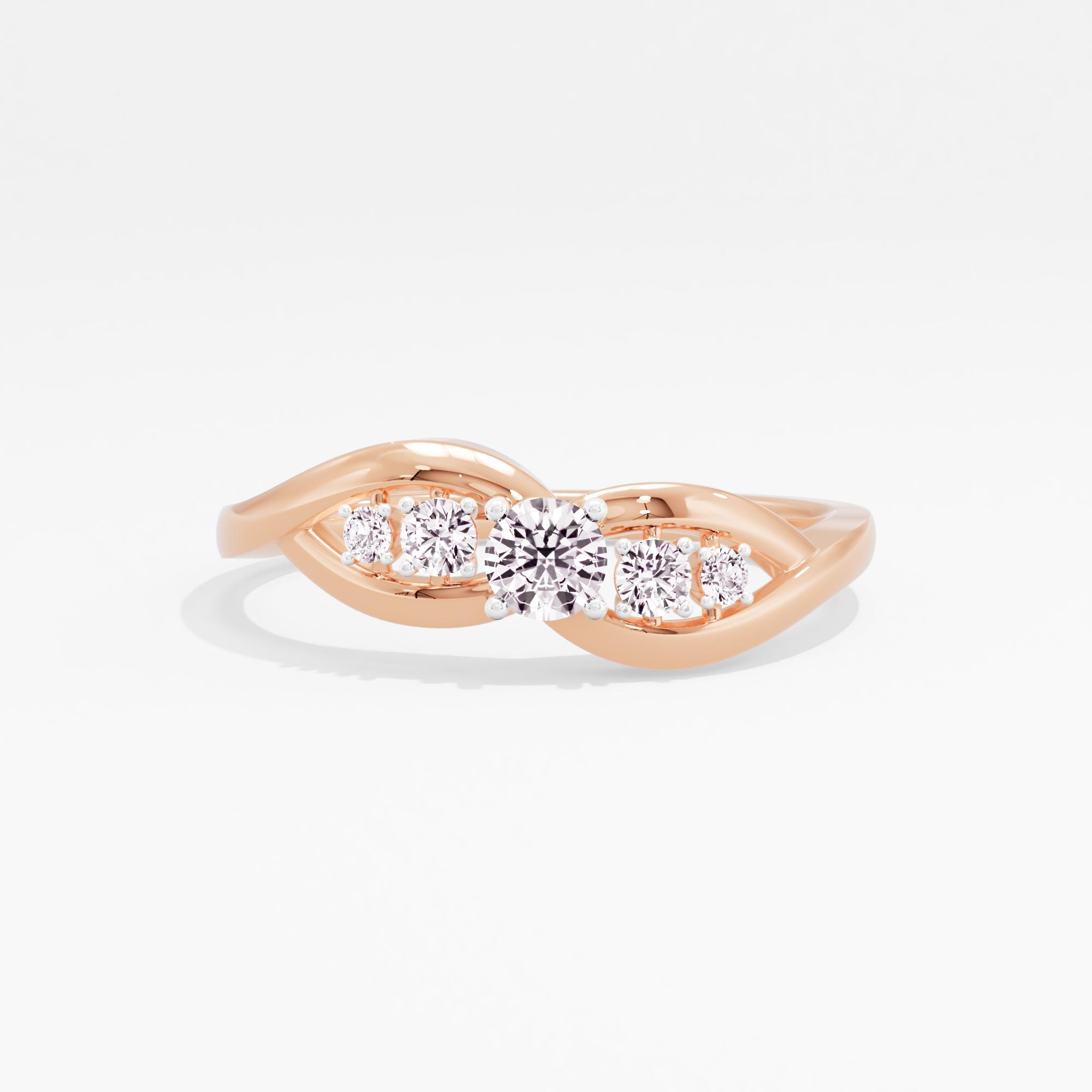 Graceful Ardour Solitaire Ring