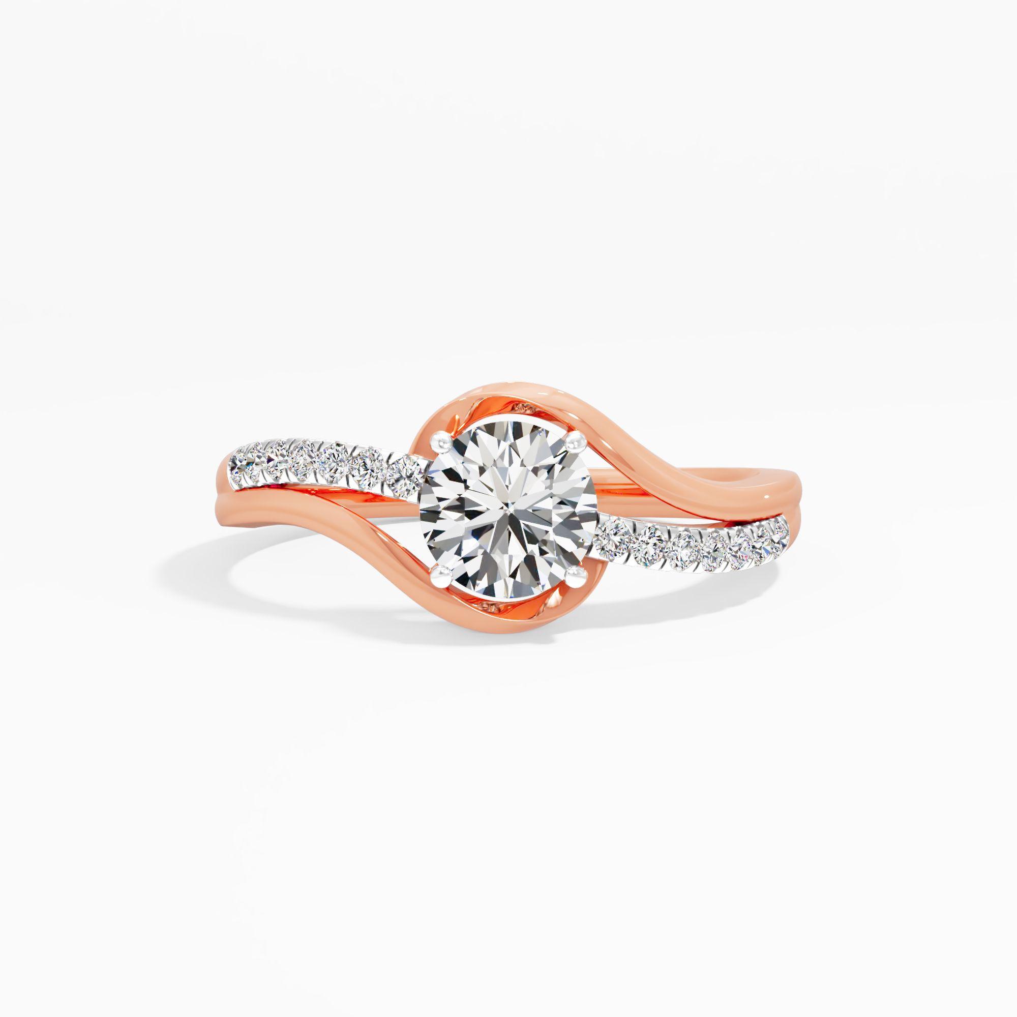 Elaris Curve Diamond Ring