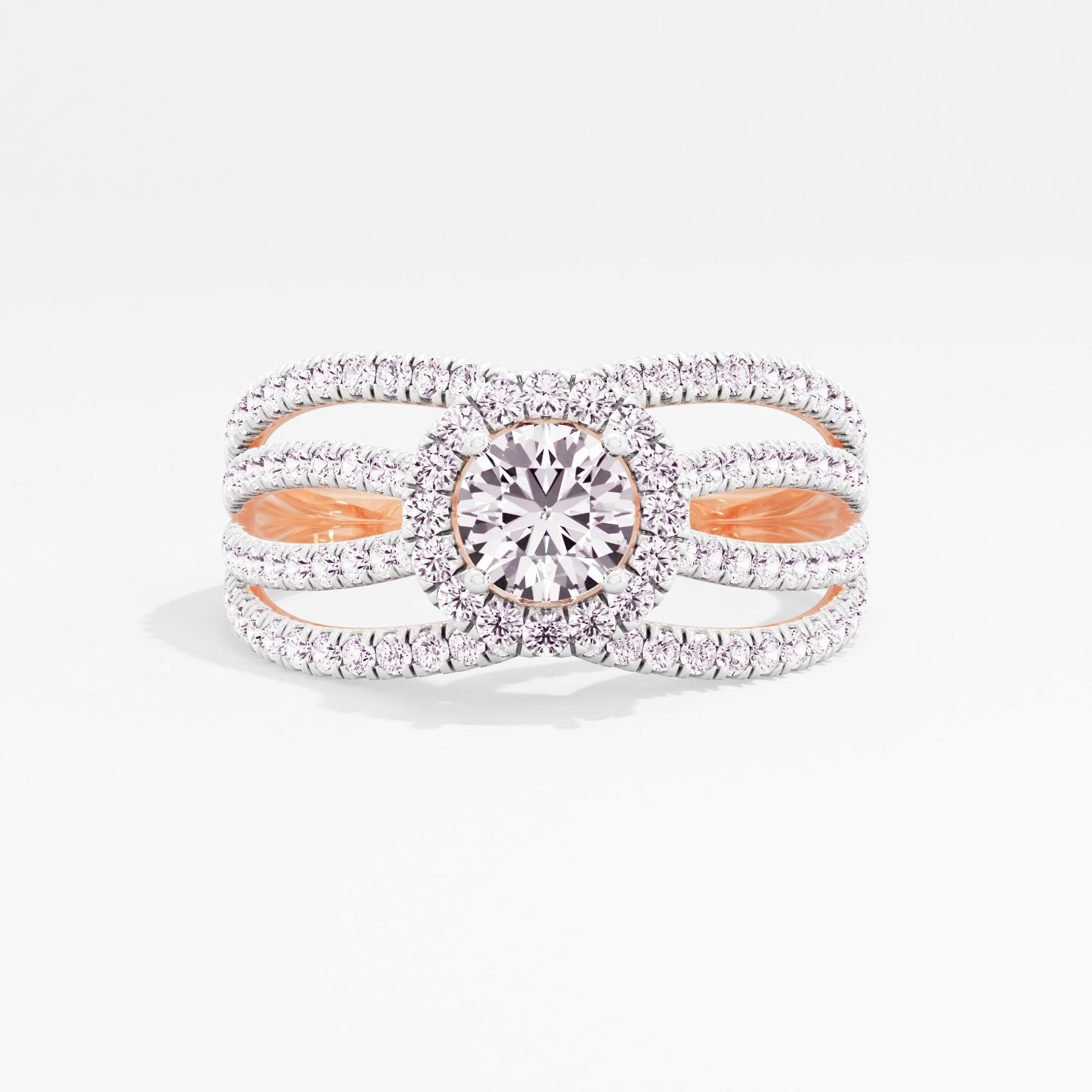 Timeless Bond Halo Ring
