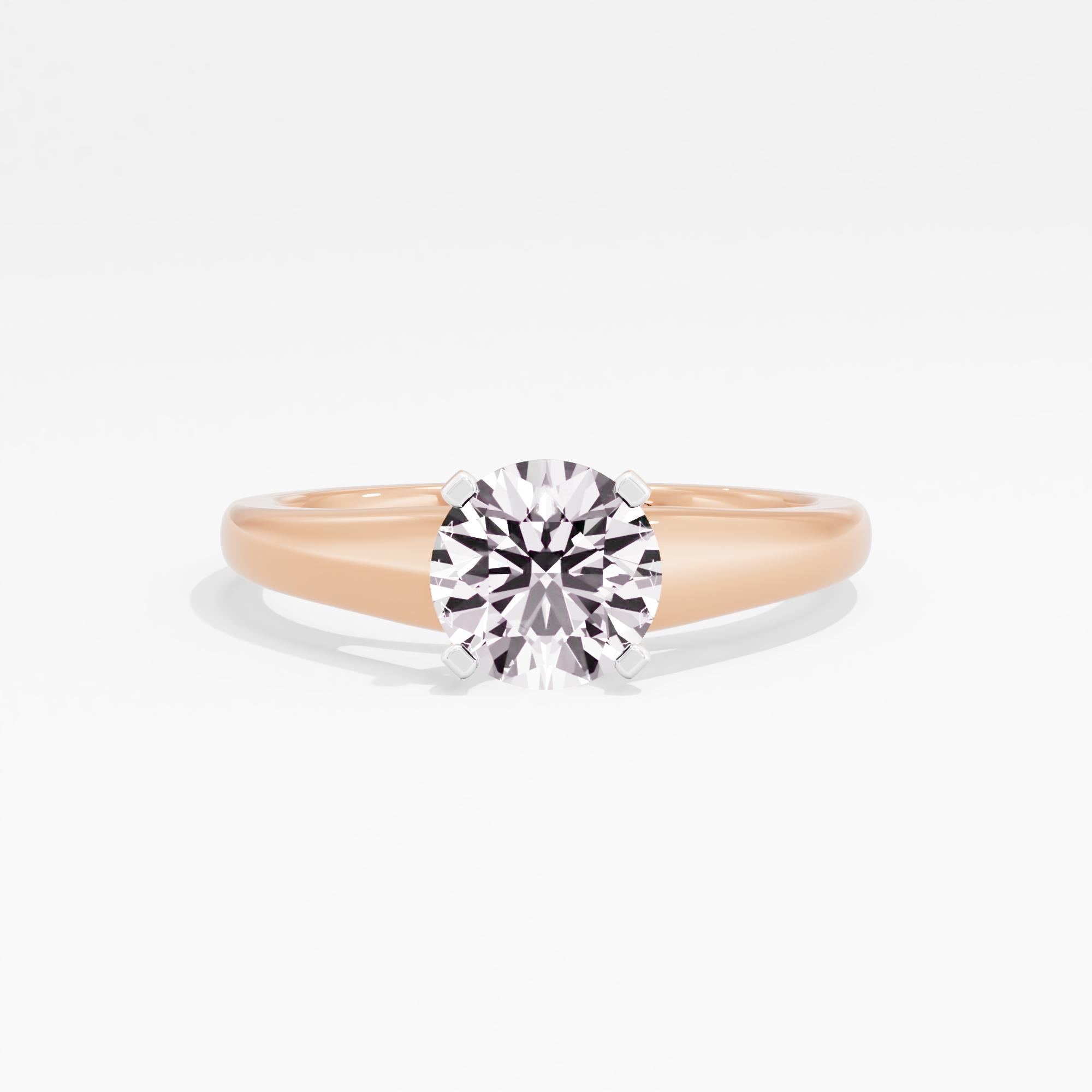 Noble Aura Solitaire Ring