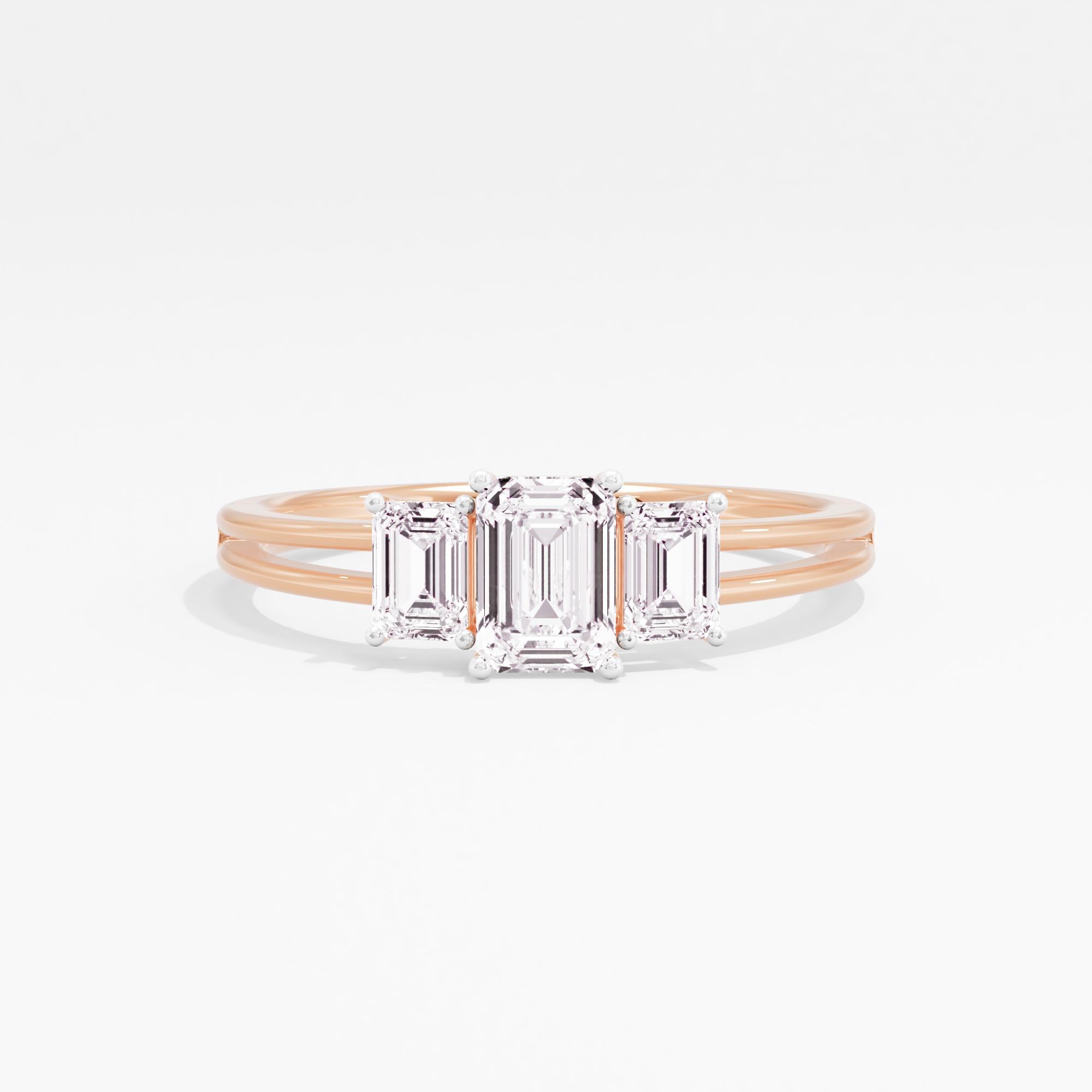 Luna's Glow 3 Stone Ring