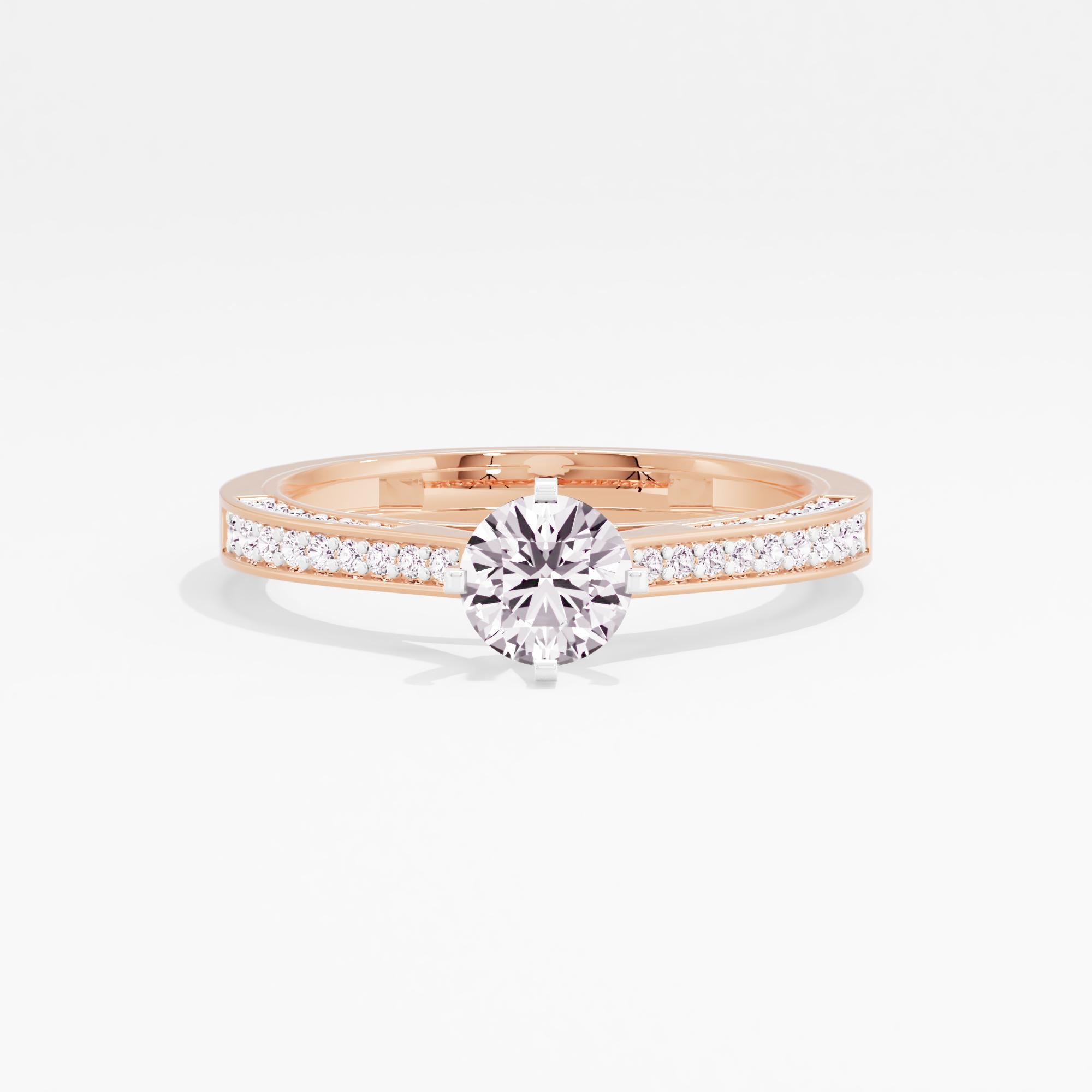 Sparkling Faye Solitaire Ring