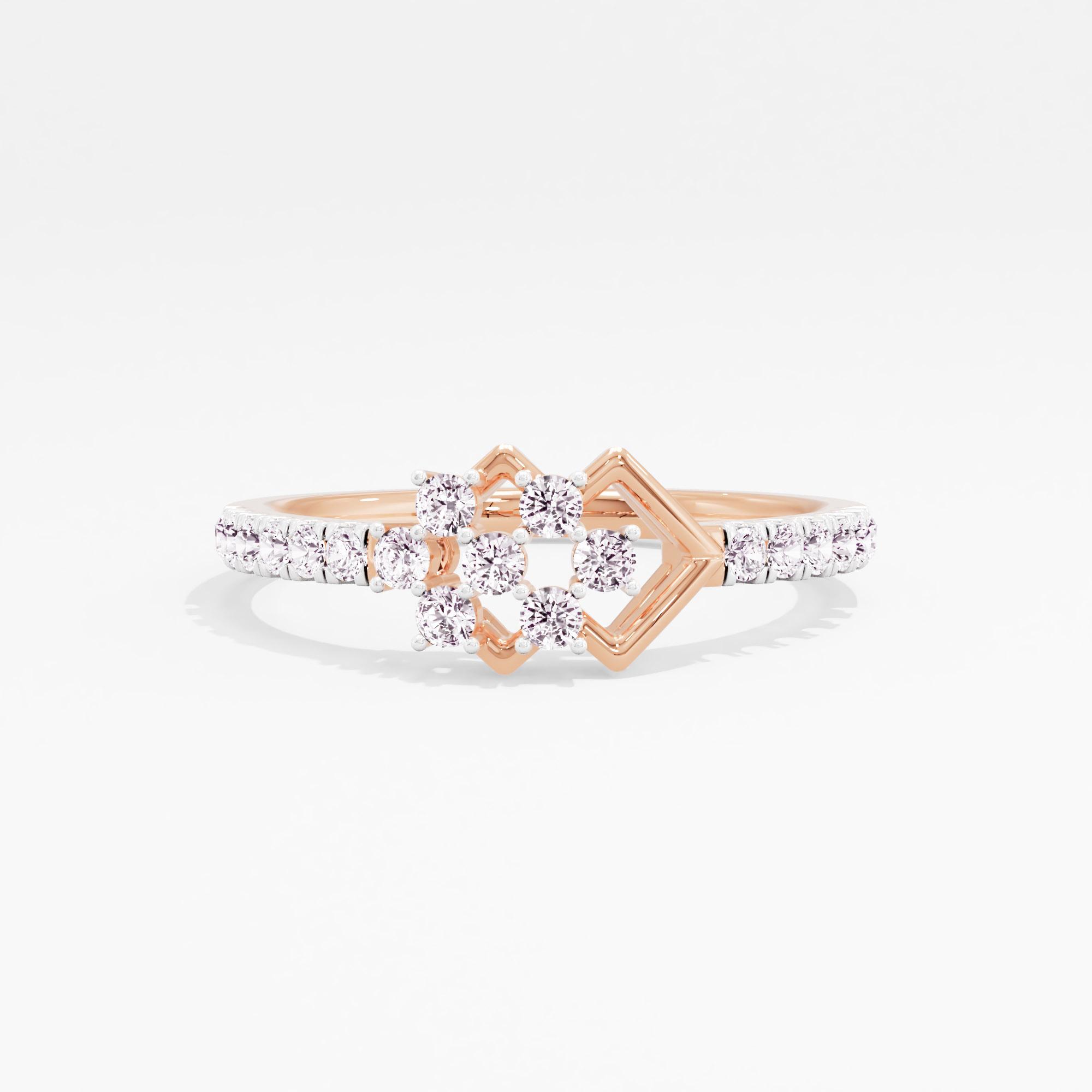 Celestial Chart Cluster Ring