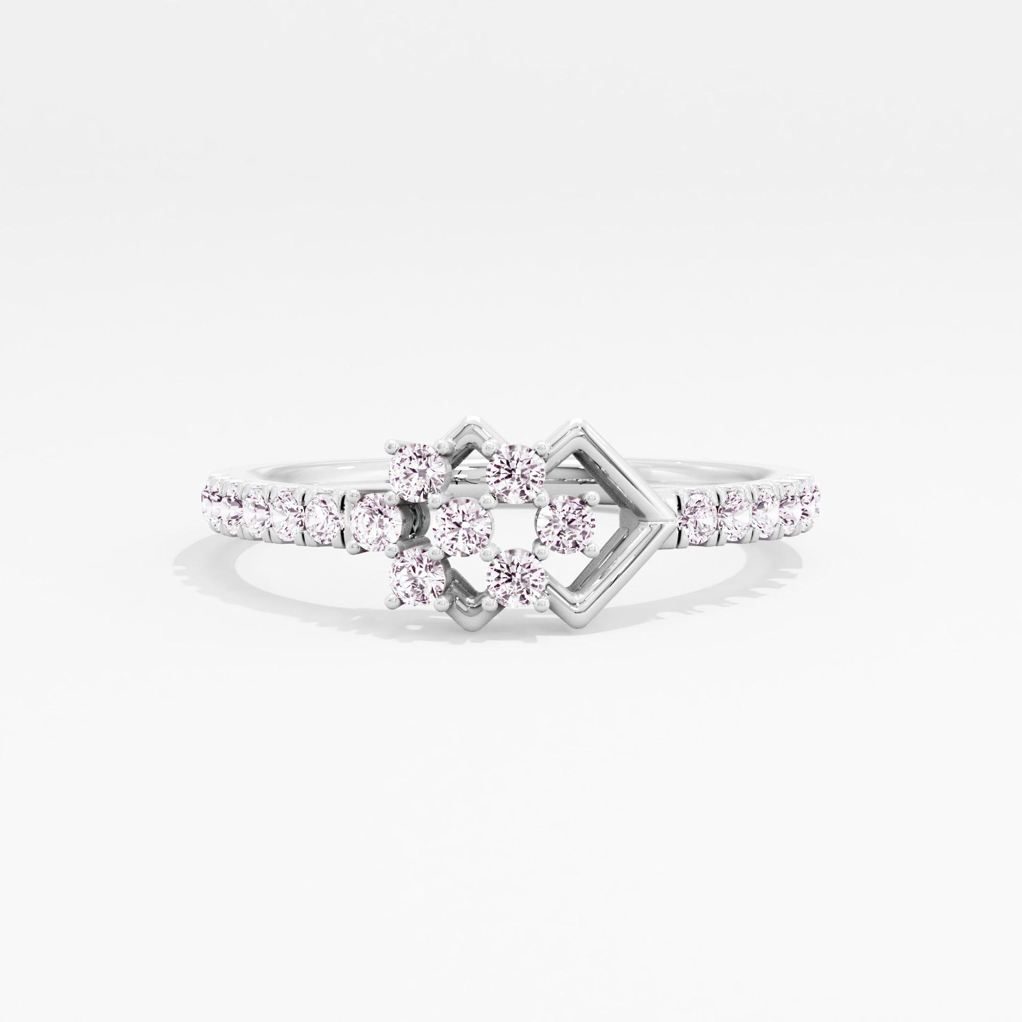 Celestial Chart Cluster Ring