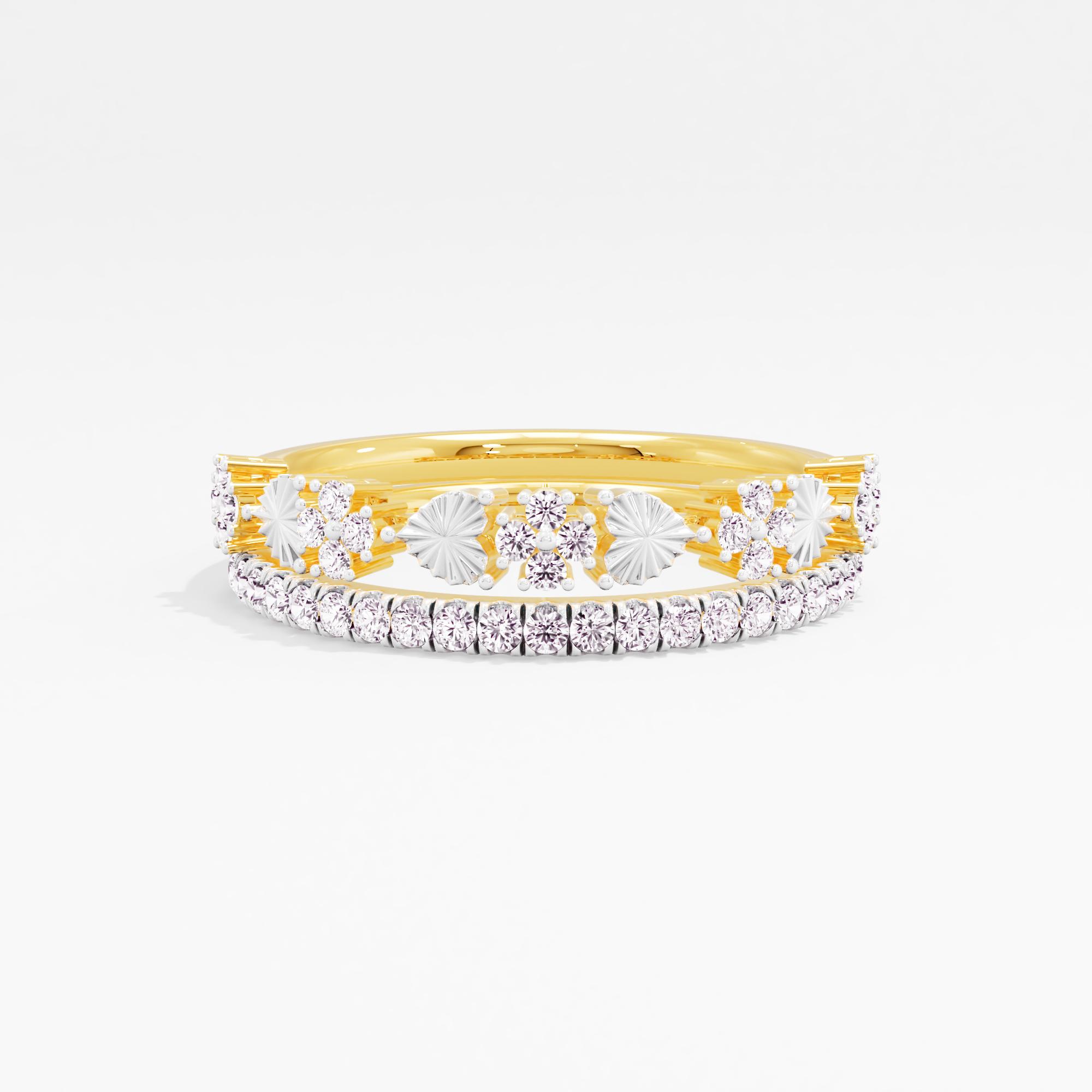 Everlove Stackable Heart and Eternity Bands