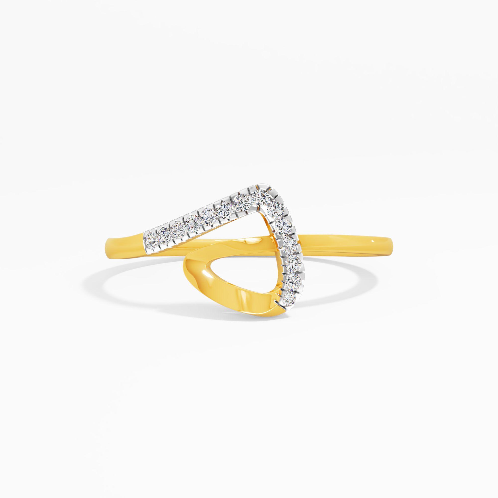 Radiant Summit Vanki Diamond Ring