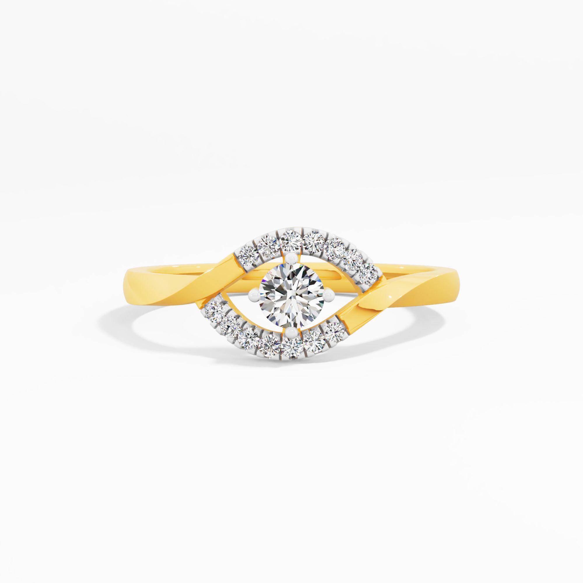 Amulet Oculus Solitaire Ring