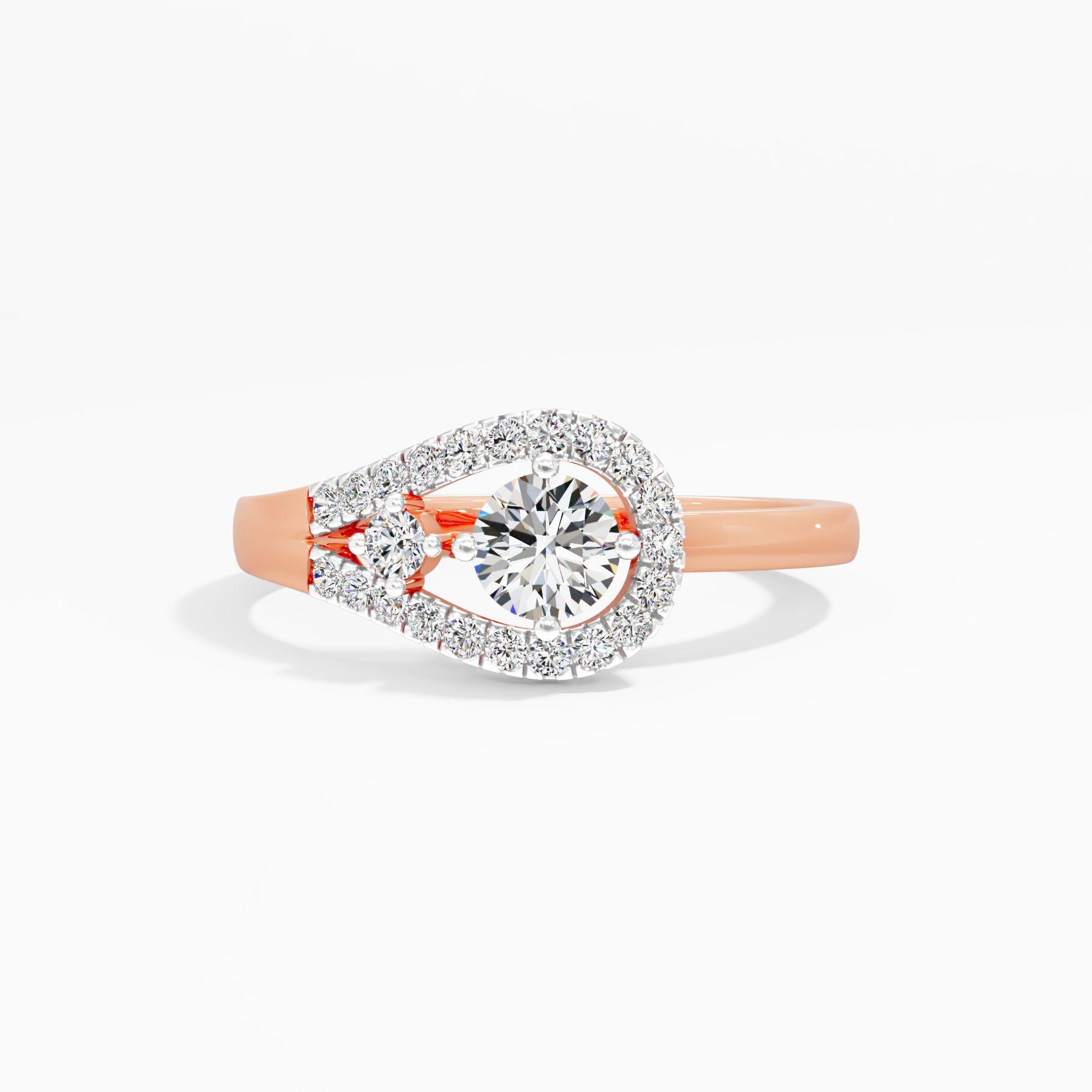 Larmier Solitaire Diamond Ring