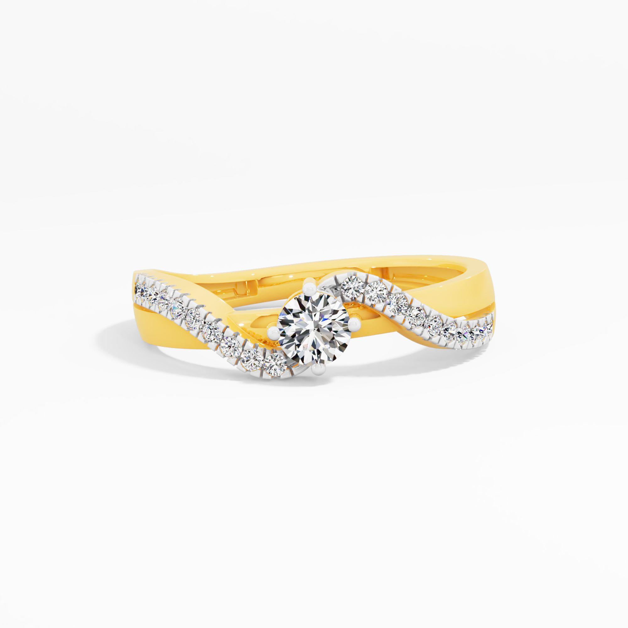 Celestial Orbit Solitaire Ring