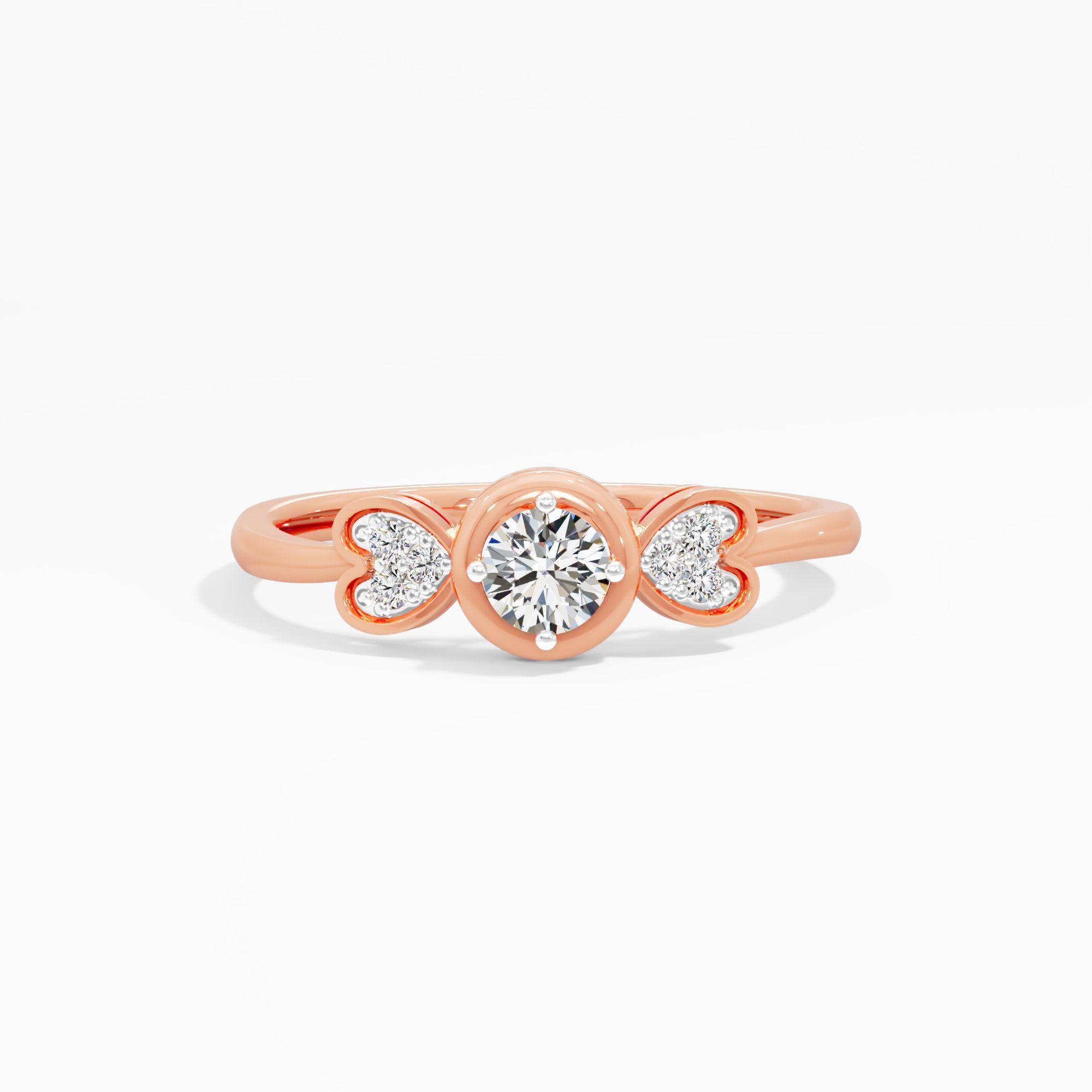 My Whole Heart Solitaire Ring