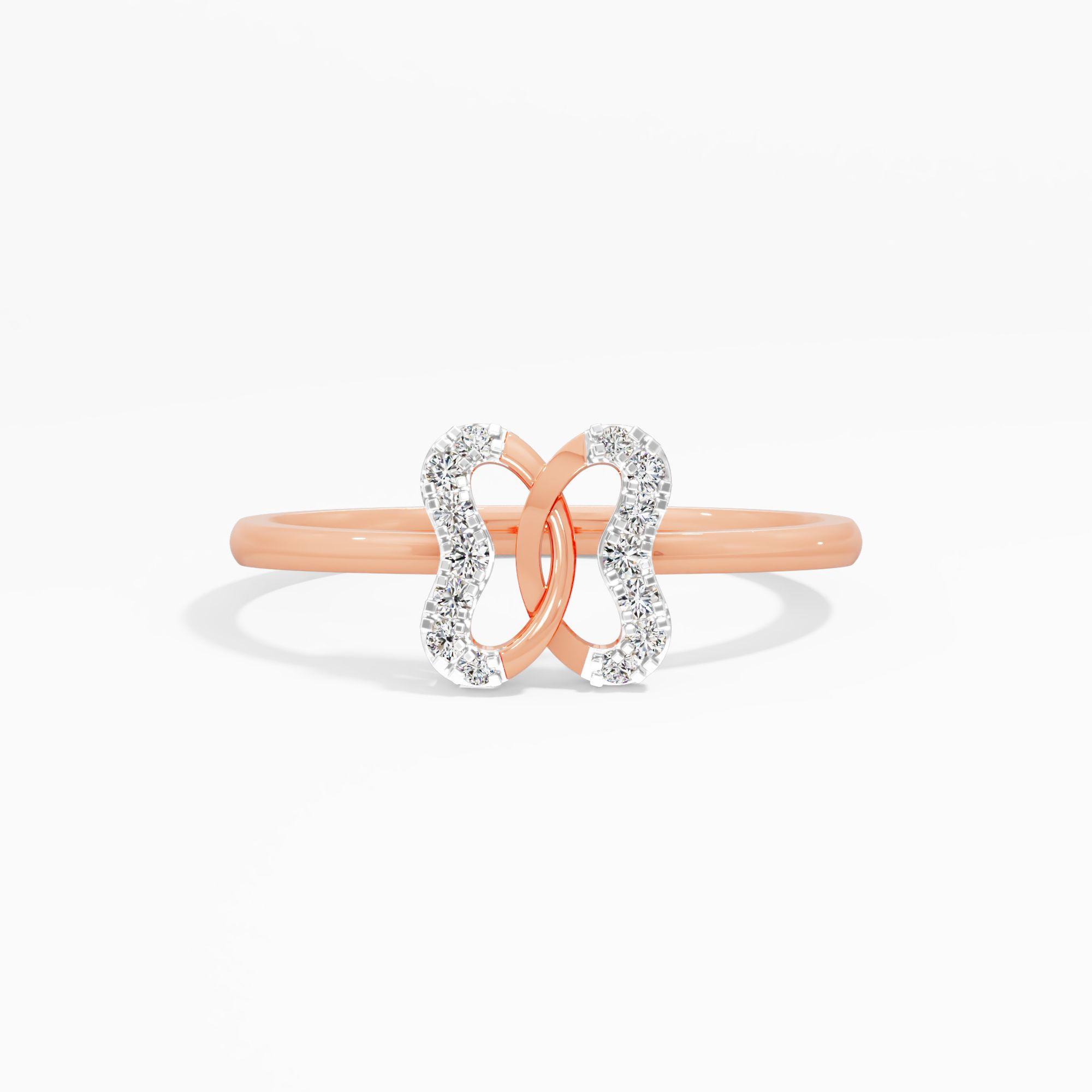 Fairy Wings Diamond Ring