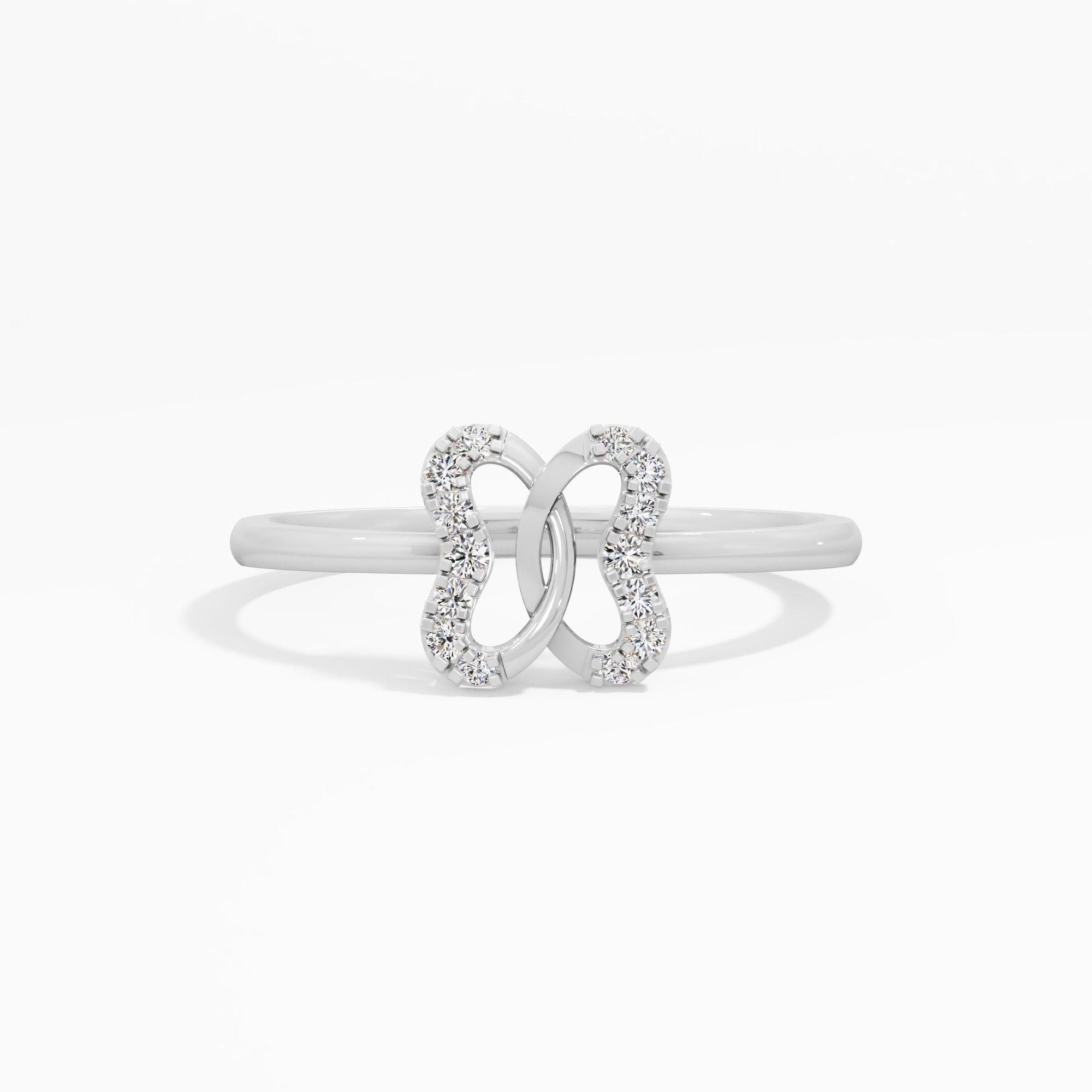 Fairy Wings Diamond Ring