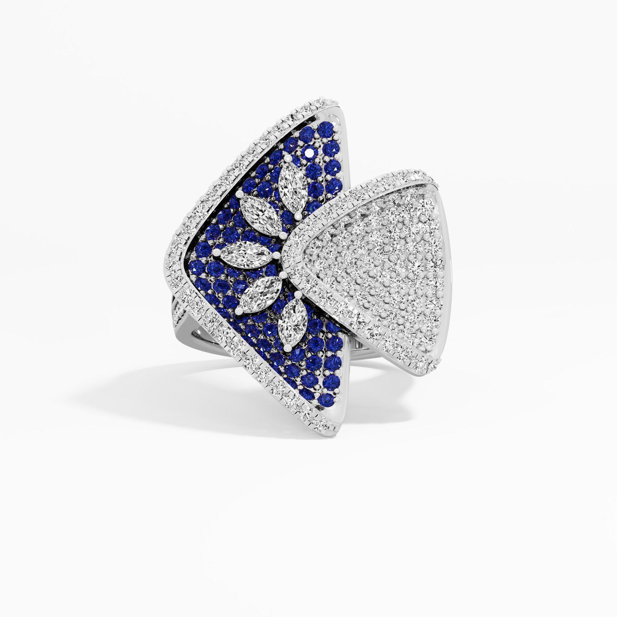 Midnight Dreams Cocktail Ring
