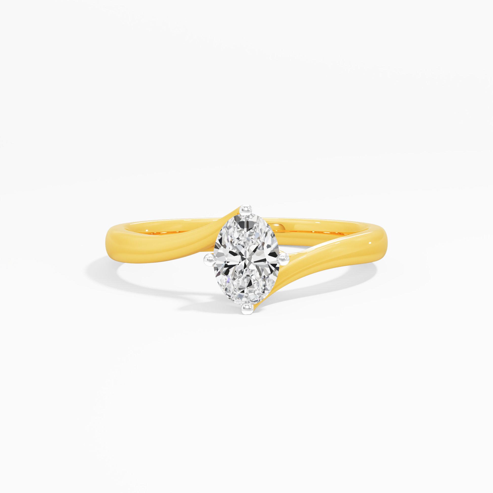 Eternal Embrace Solitaire Diamond Ring