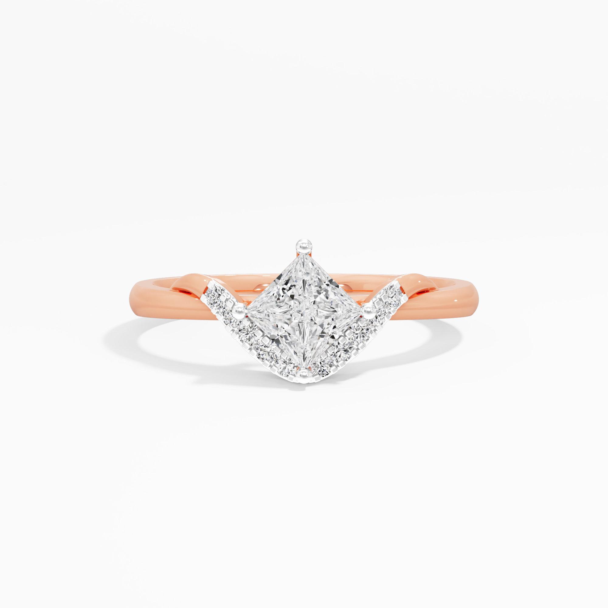 Adira Princess Diamond Ring