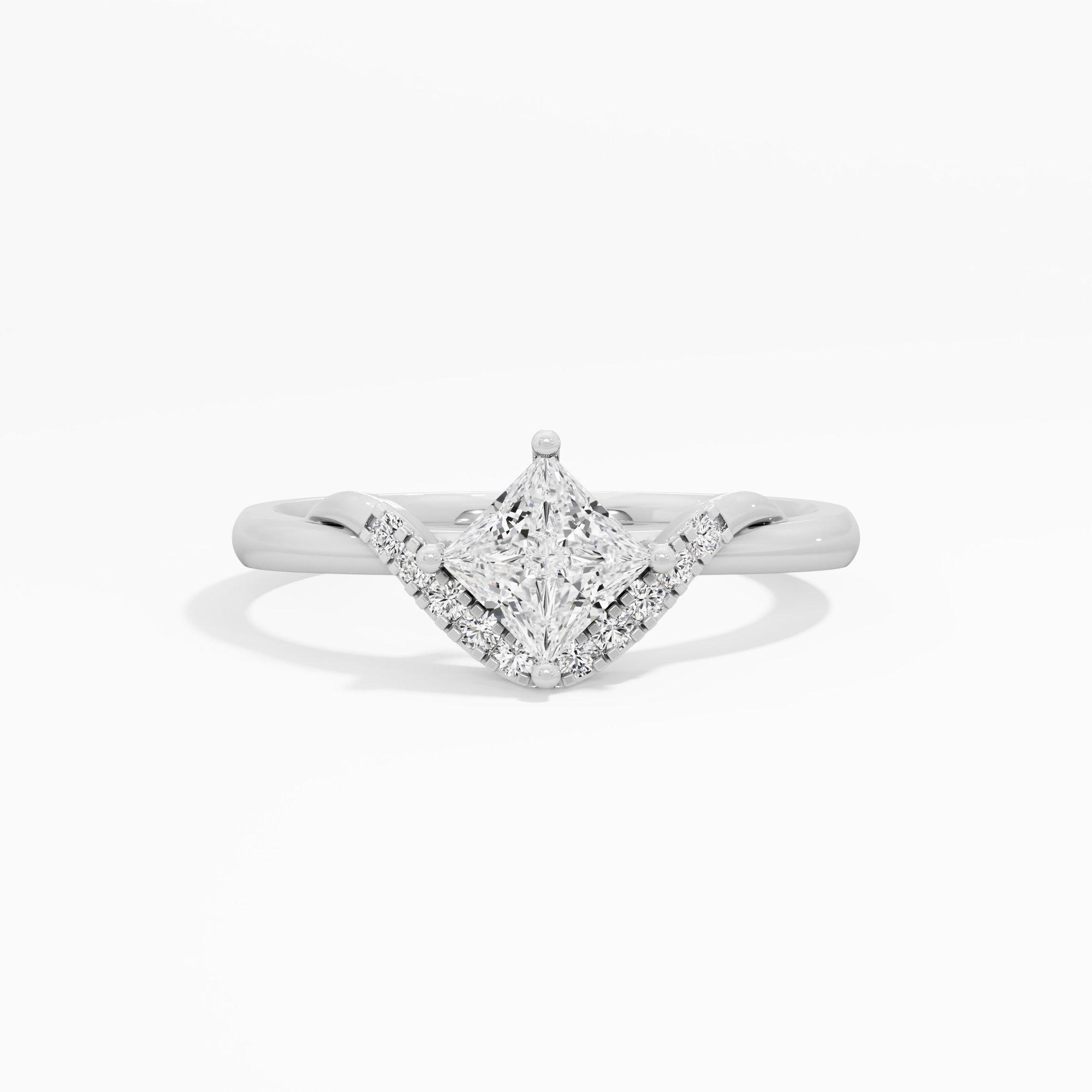 Adira Princess Diamond Ring