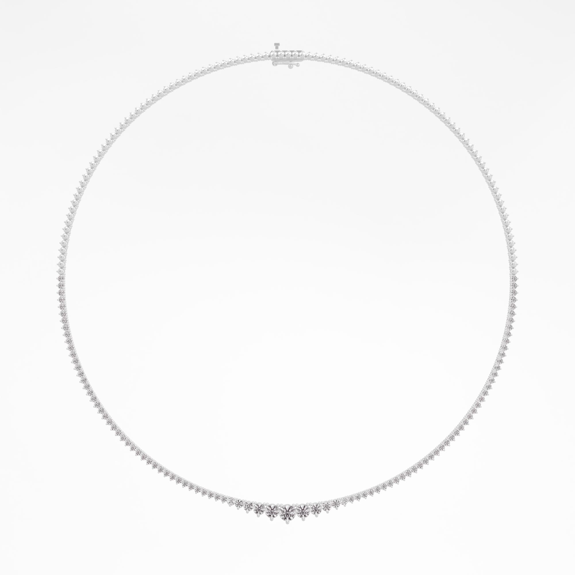 Twinkling Threads Tennis Necklace