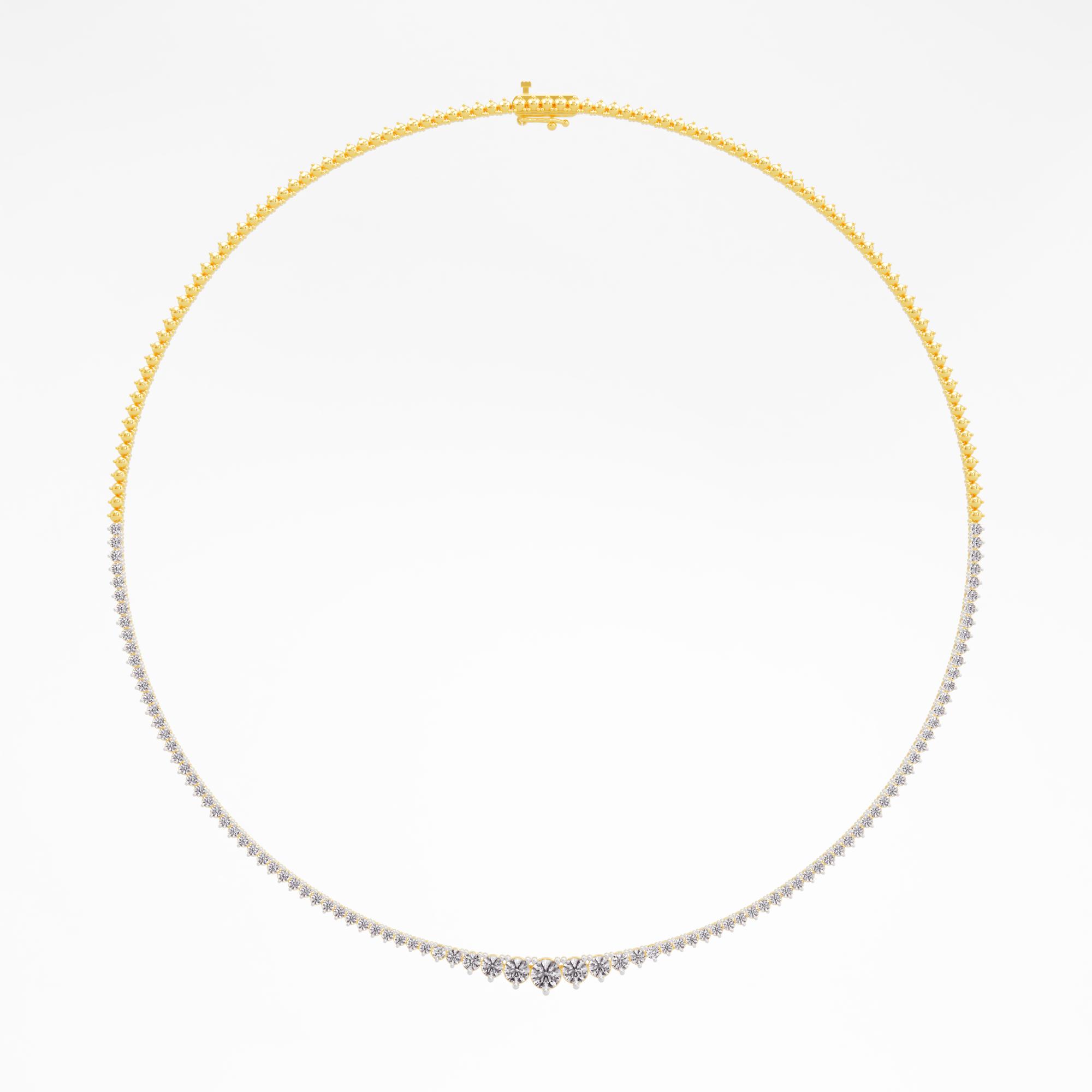 Twinkling Threads Tennis Necklace