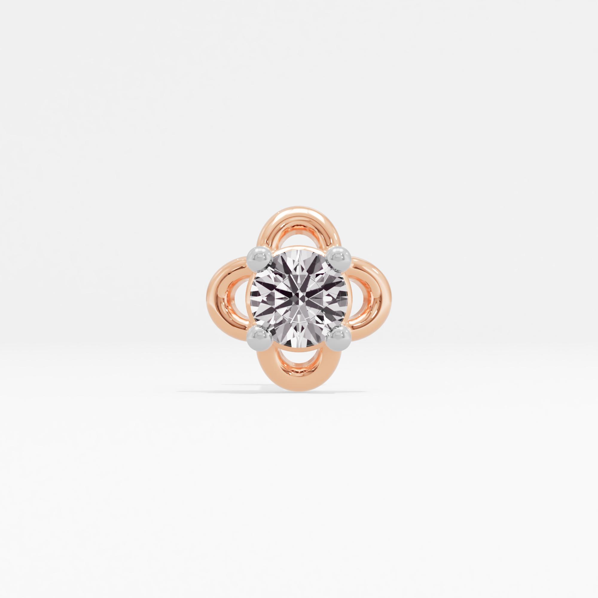Timeless Sophistication Solitaire Nose Pin