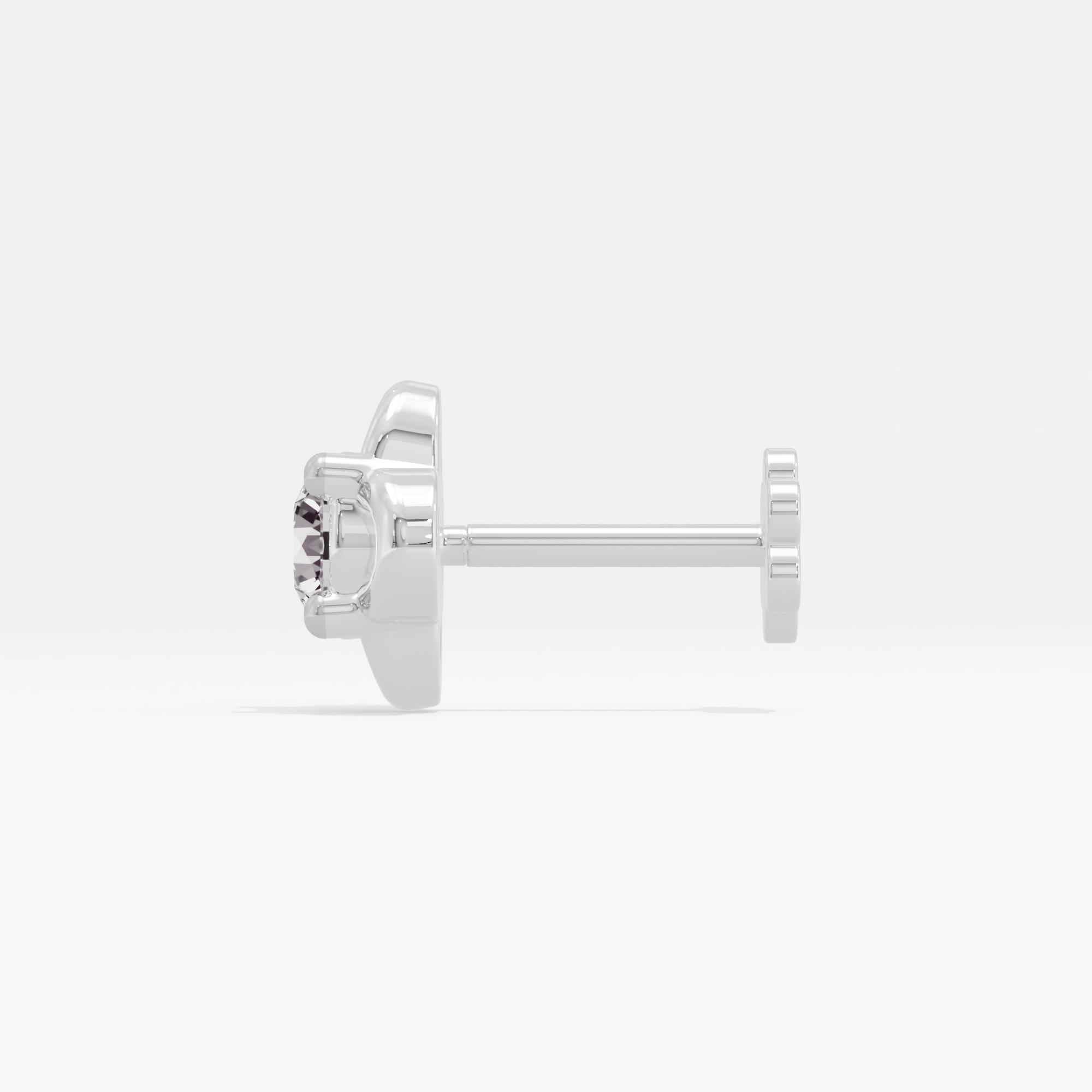 Timeless Sophistication Solitaire Nose Pin