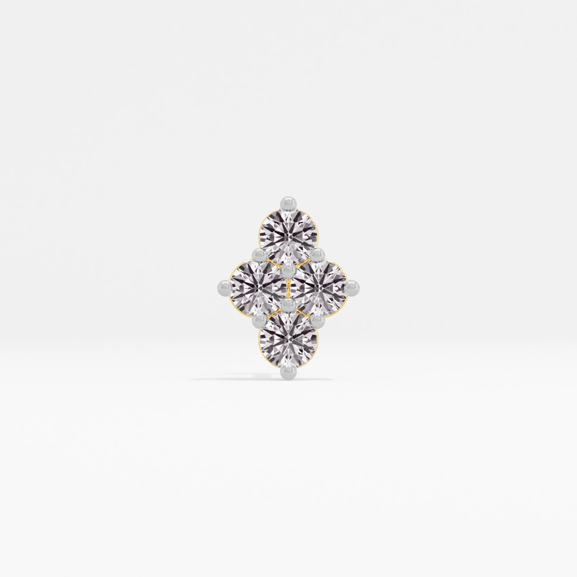 Celestial Inspiration Cluster Nose Pin