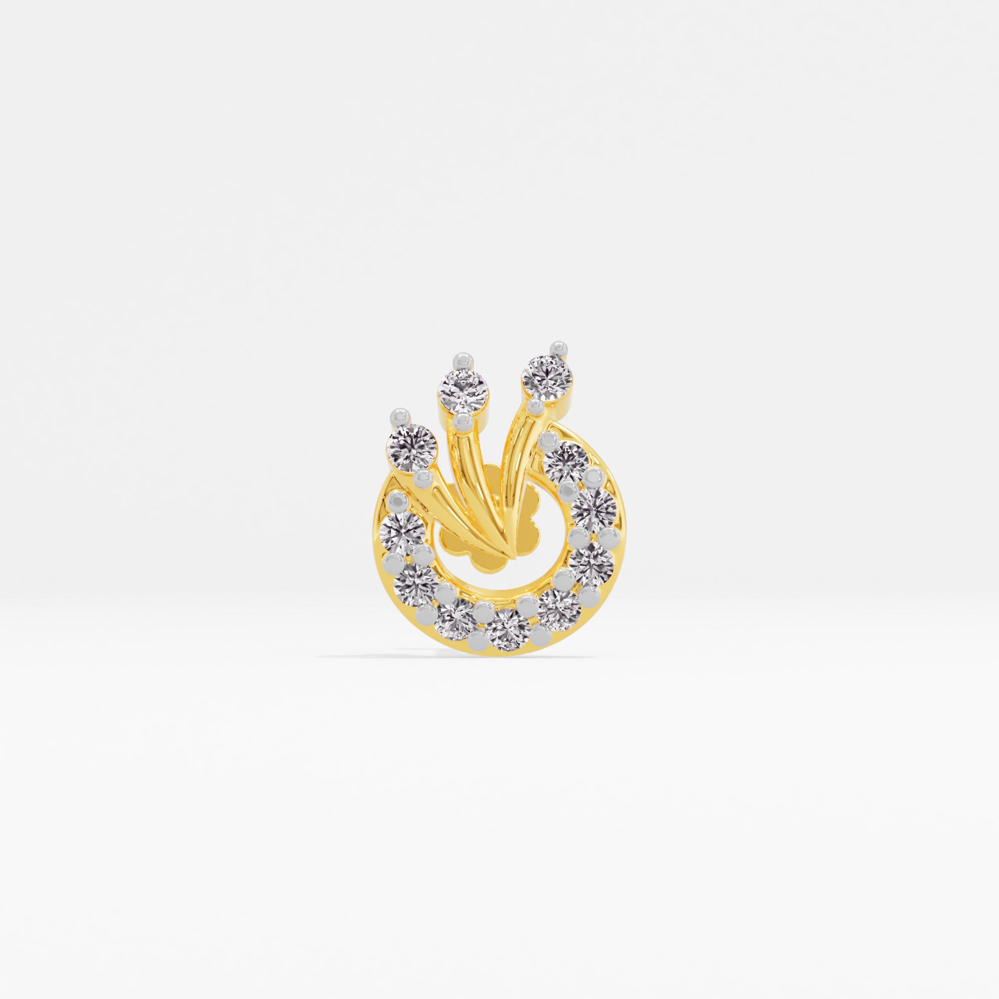 Celebration Spark Nose Pin