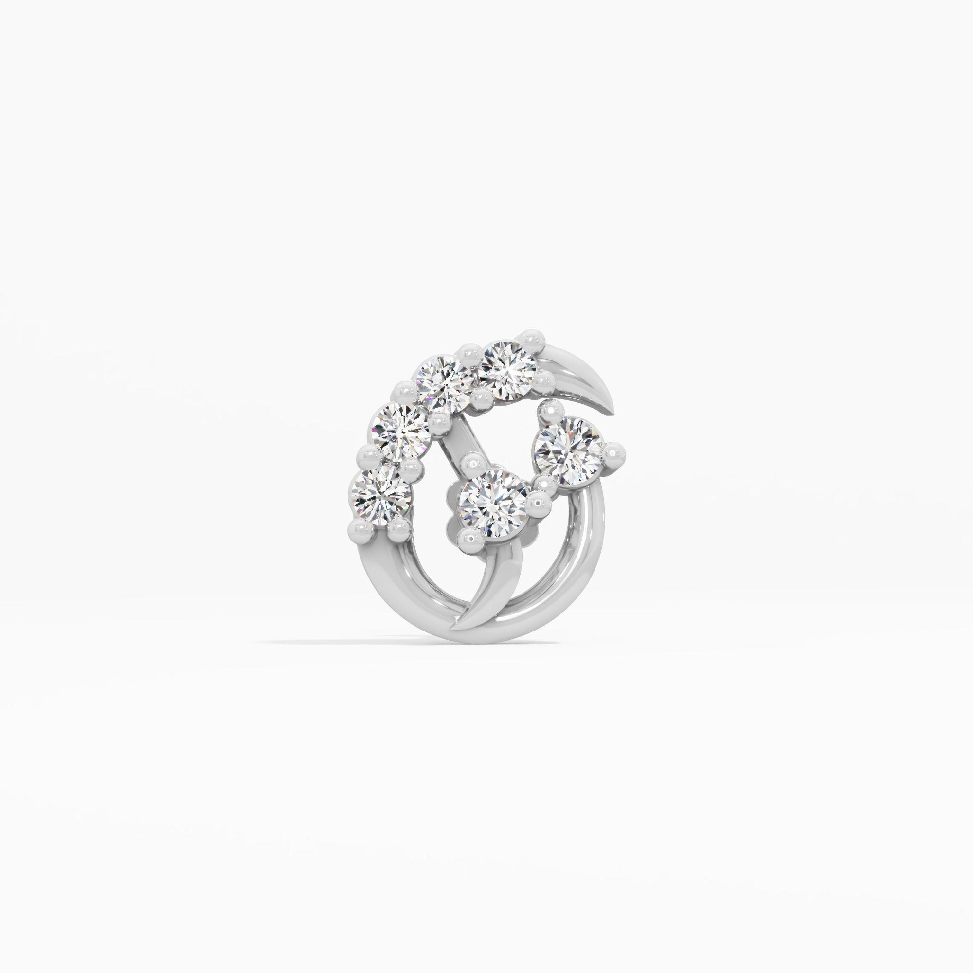 The Galaxy Swirl Nosepin