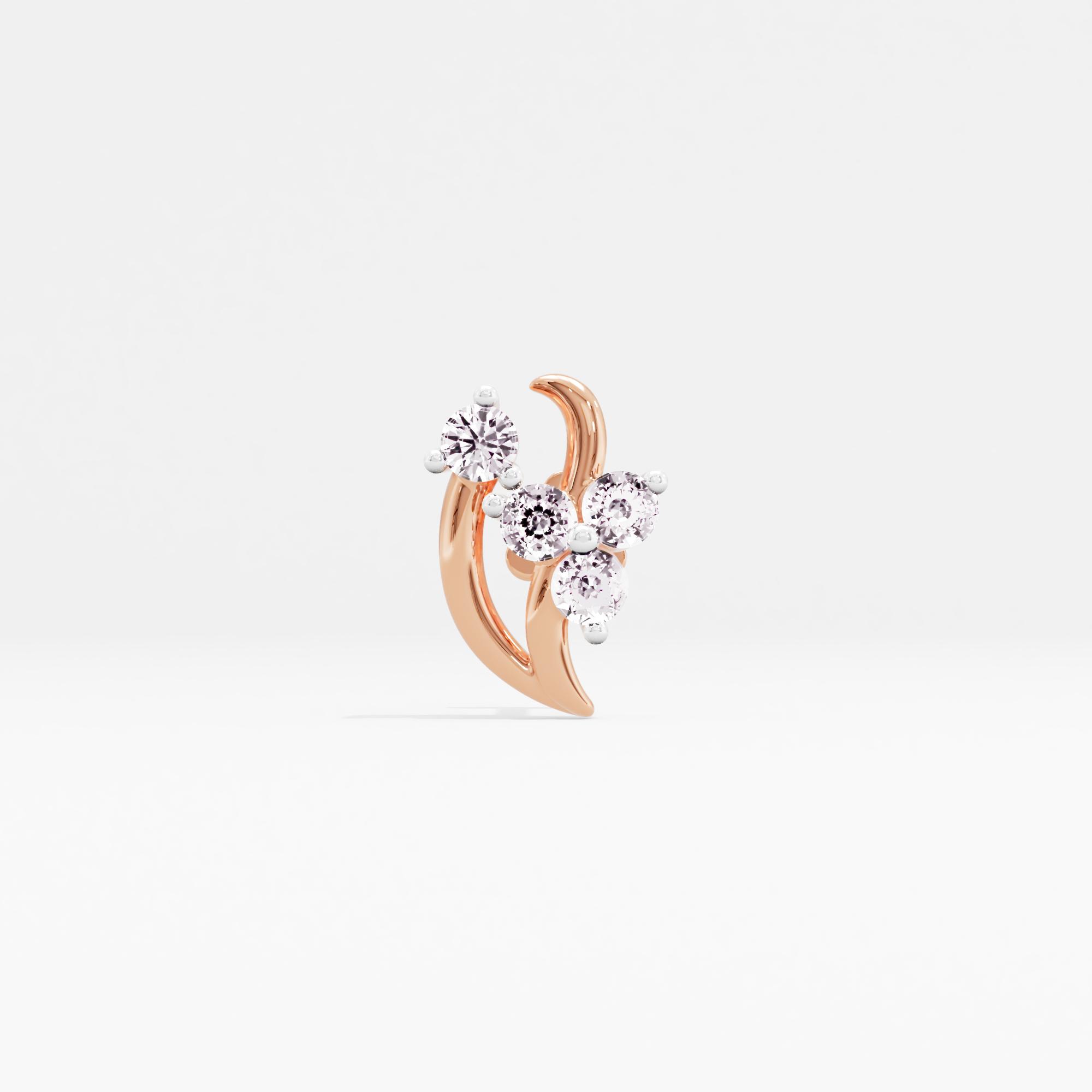 Charismatic Magnet Cluster Nose Pin