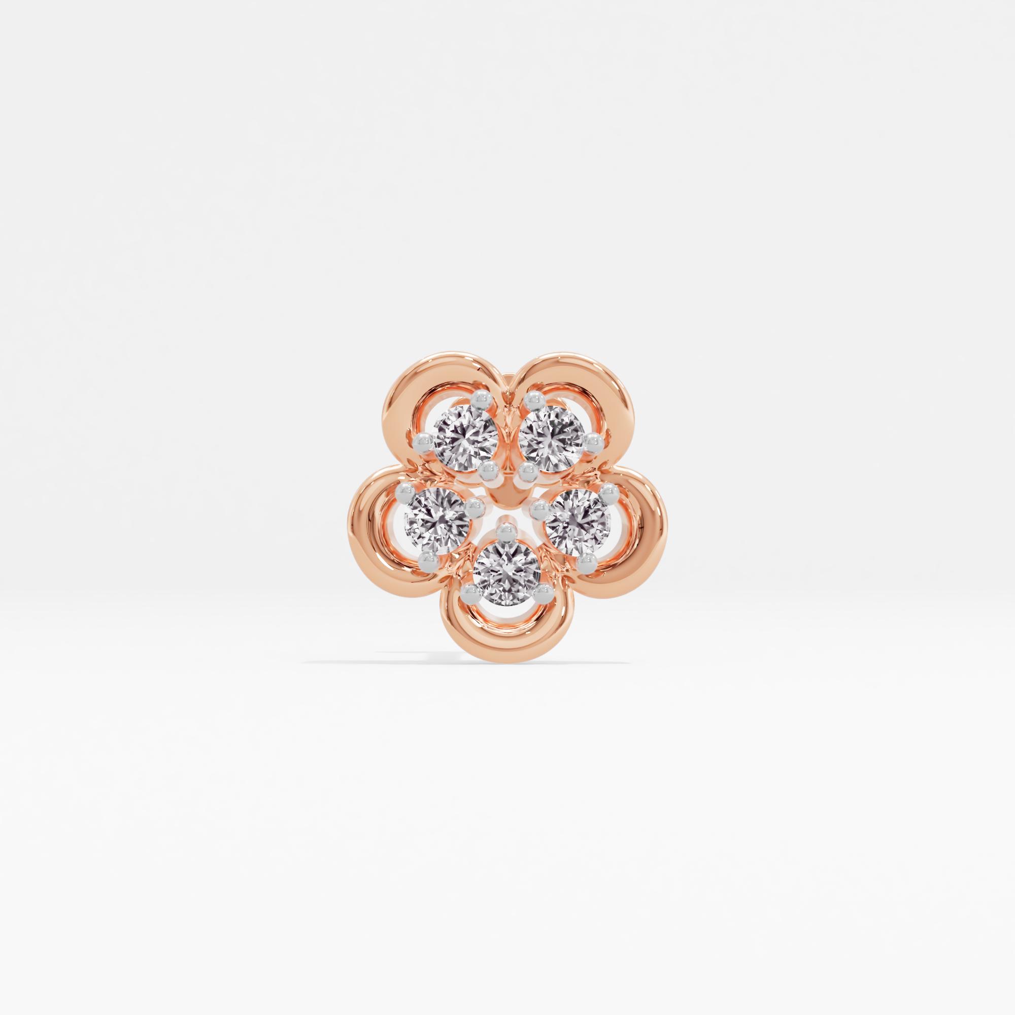 Immemorial Luminosity Cluster Nose Pin