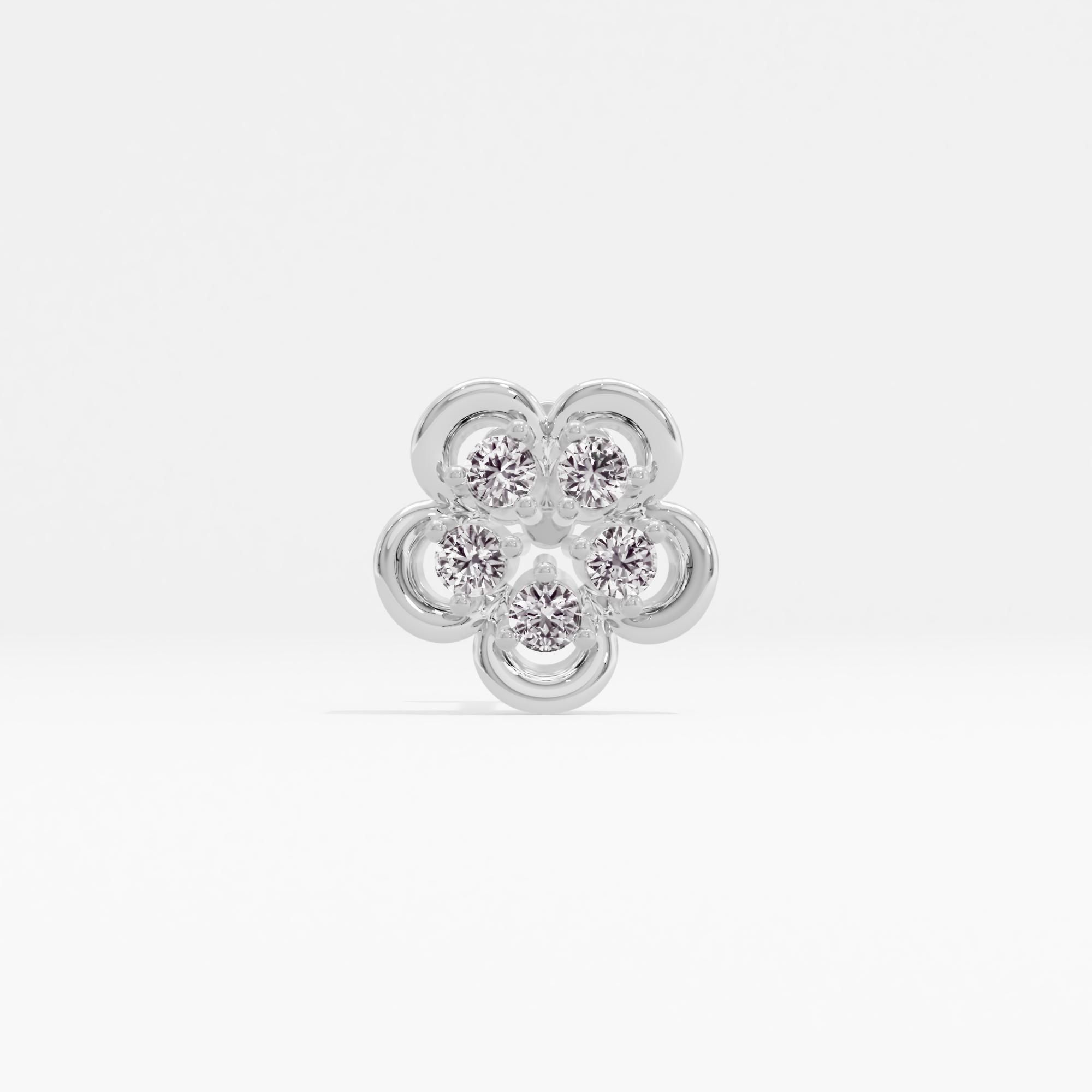 Immemorial Luminosity Cluster Nose Pin