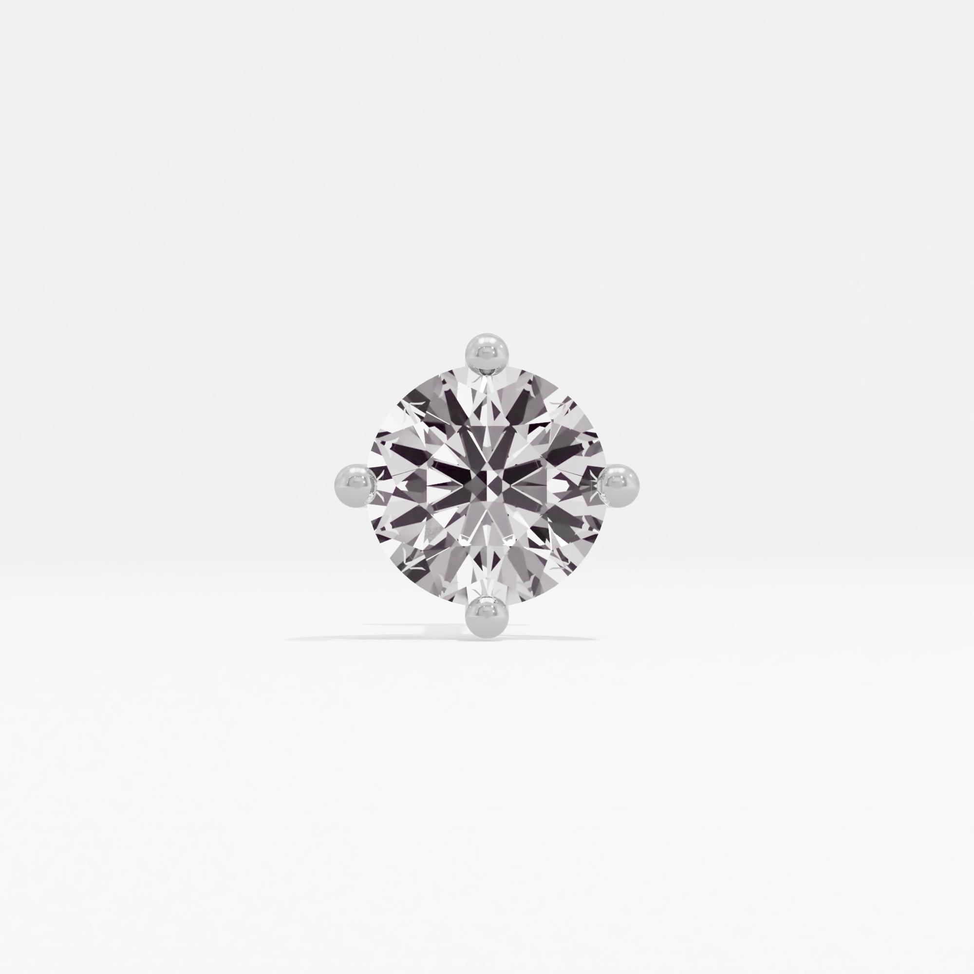 Venus Rose Solitaire Nose Pin