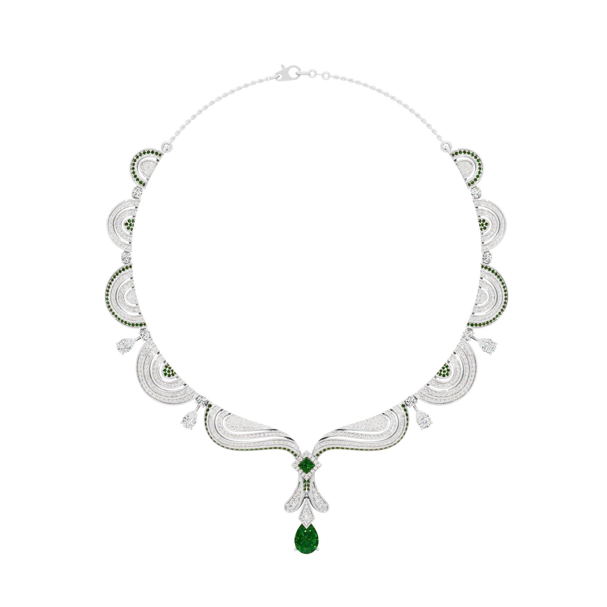The Sovereign Curve Necklace