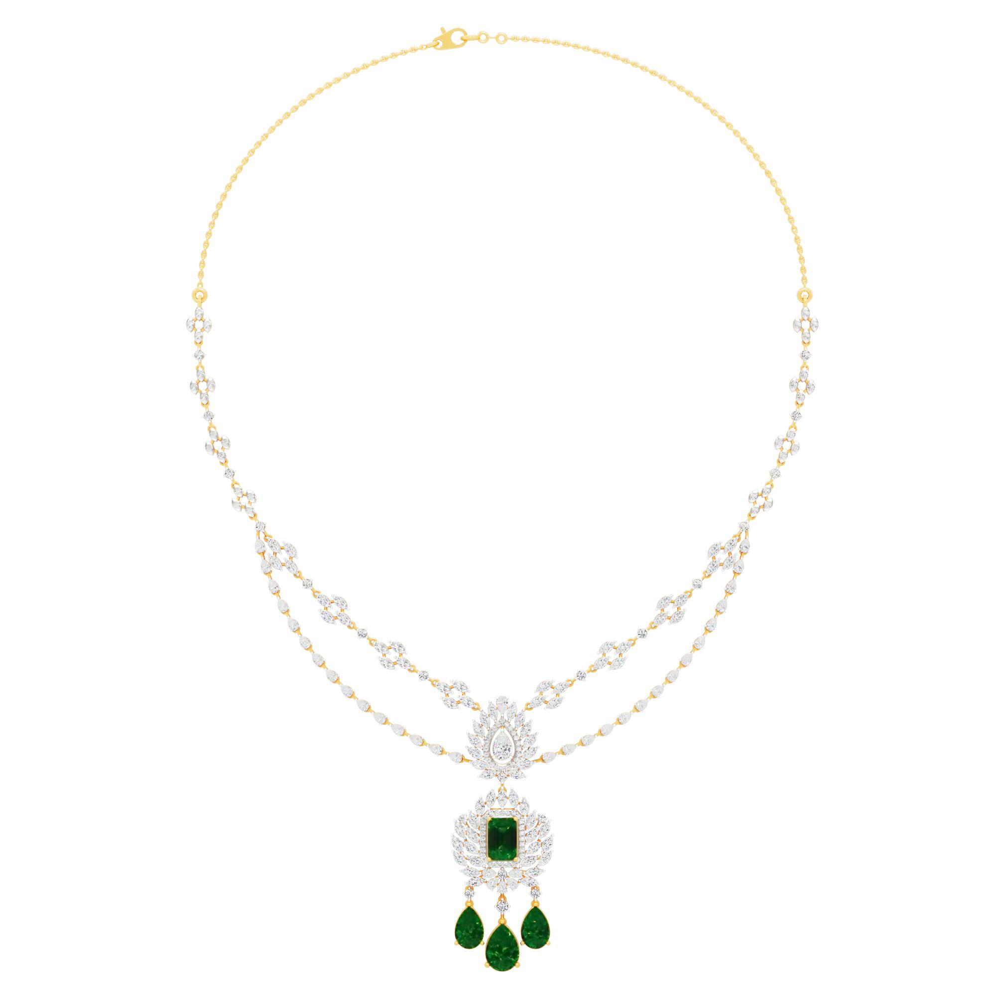 Aira Empress Drop Necklace