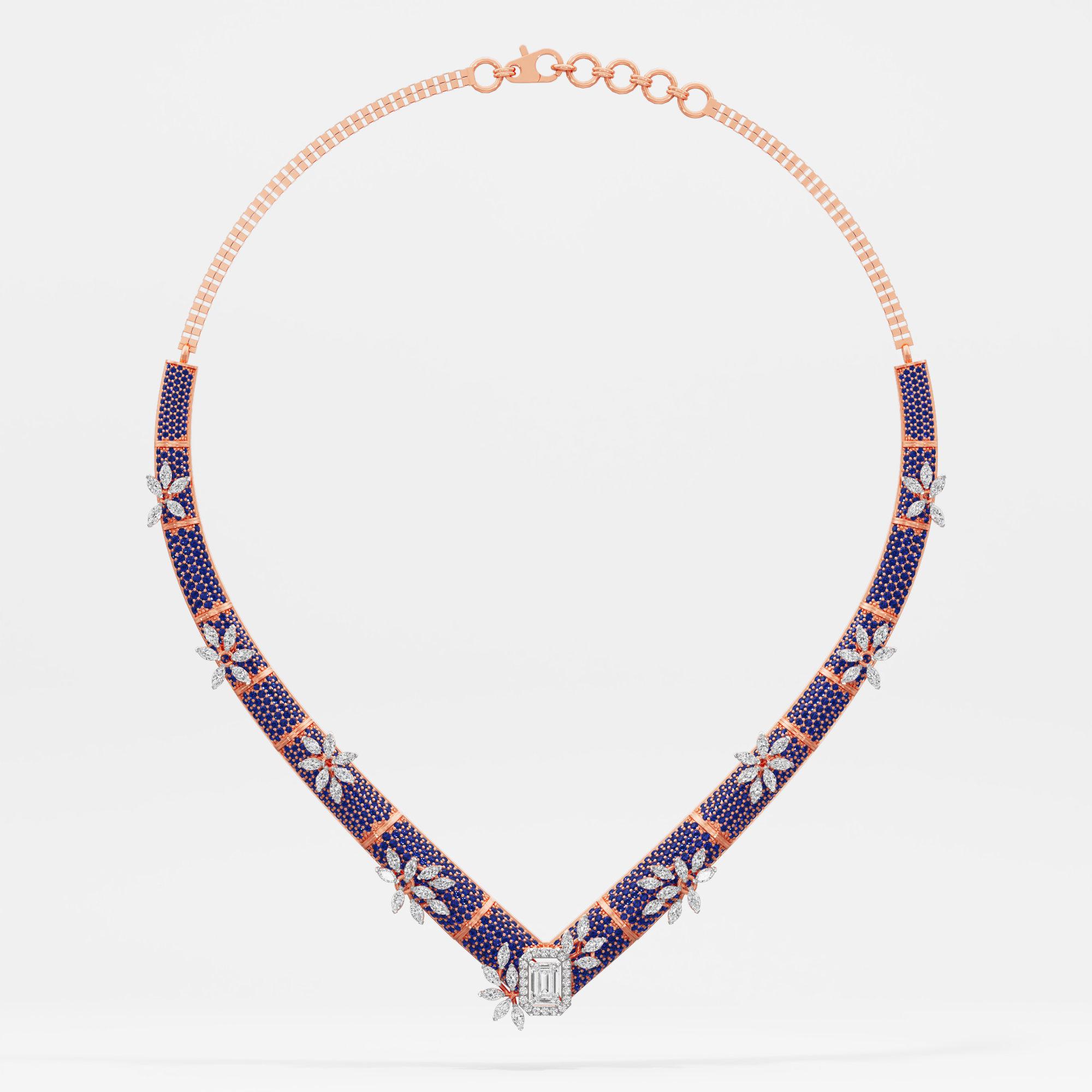 Twilight Floret Diamond Necklace
