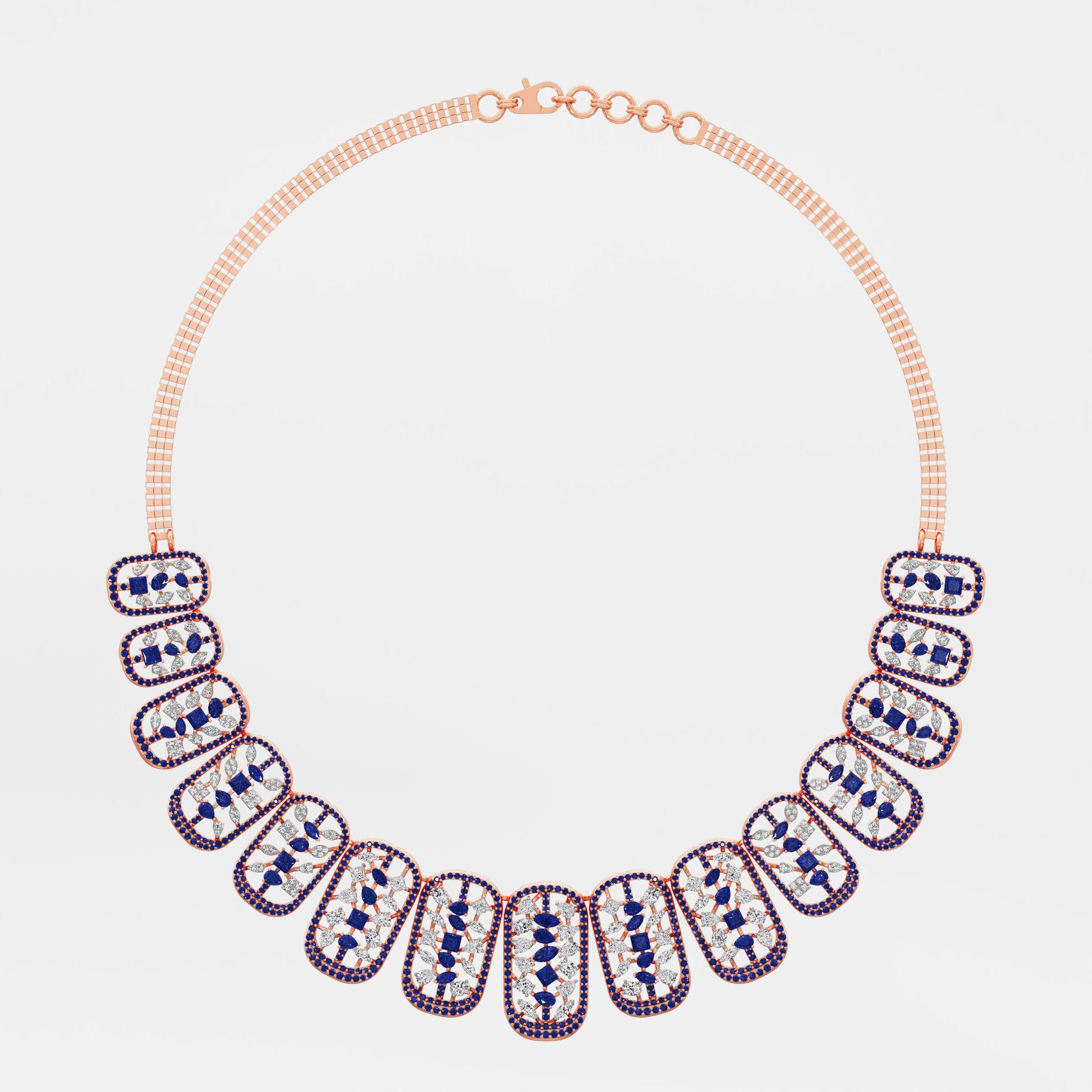 Starlit Archway Diamond Necklace