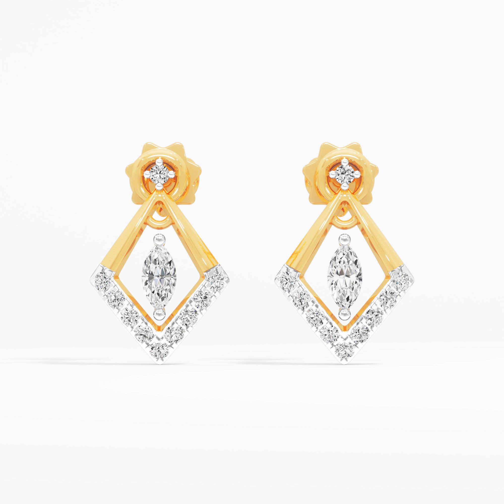 Radiant Kite Stud Earrings