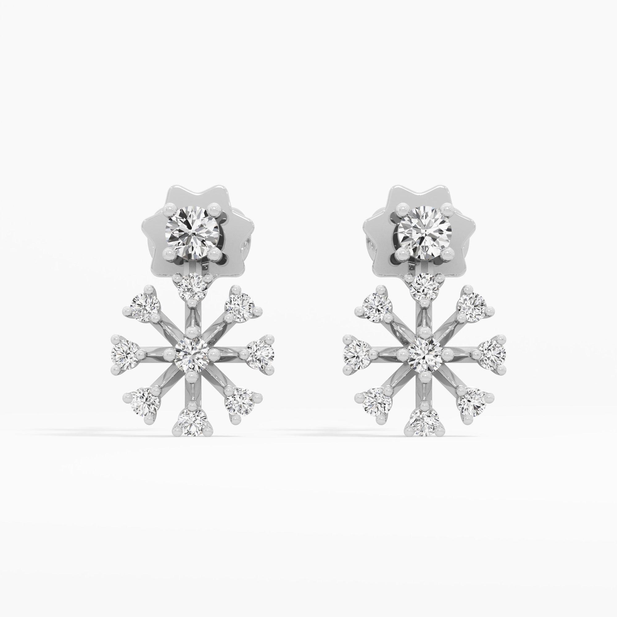 Star Bloom Stud Earrings