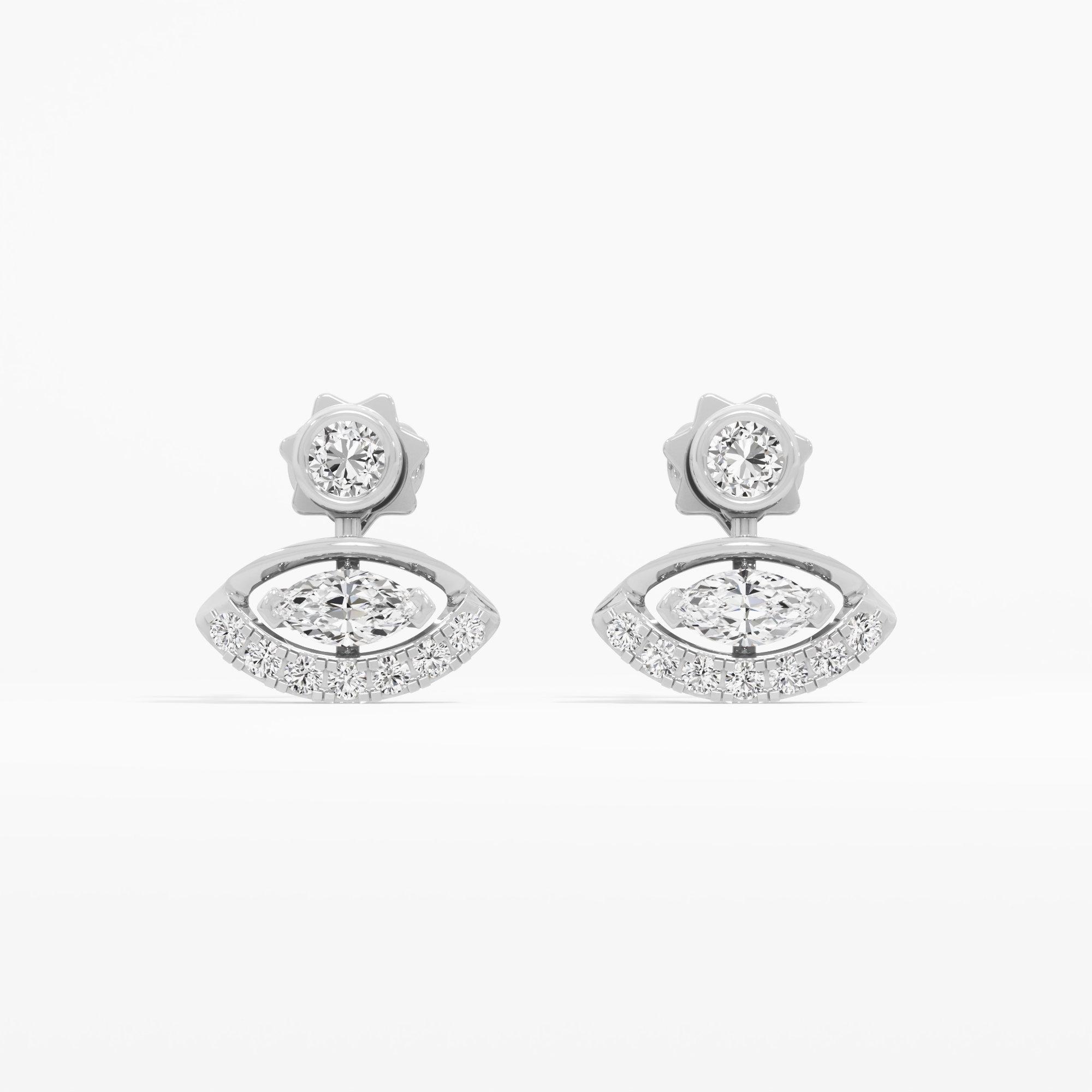Celestial Gaze Stud Earrings