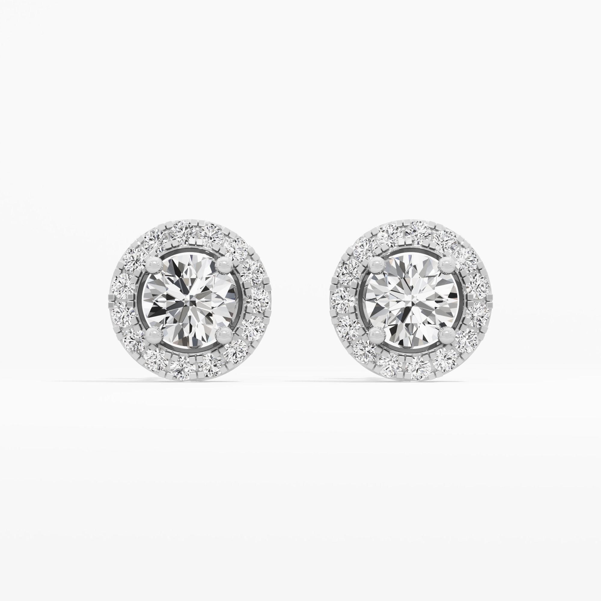 Aura Glow Stud Earrings