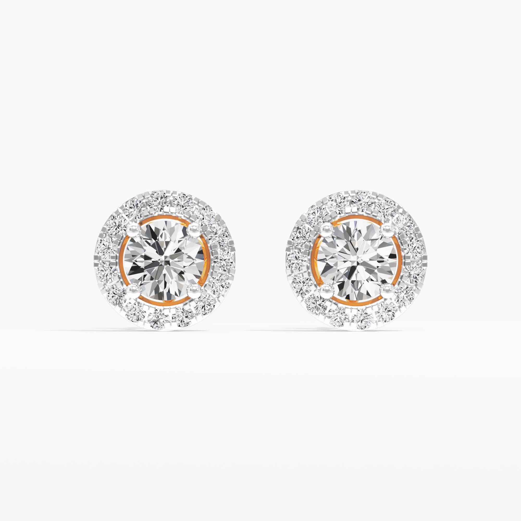 Aura Glow Stud Earrings