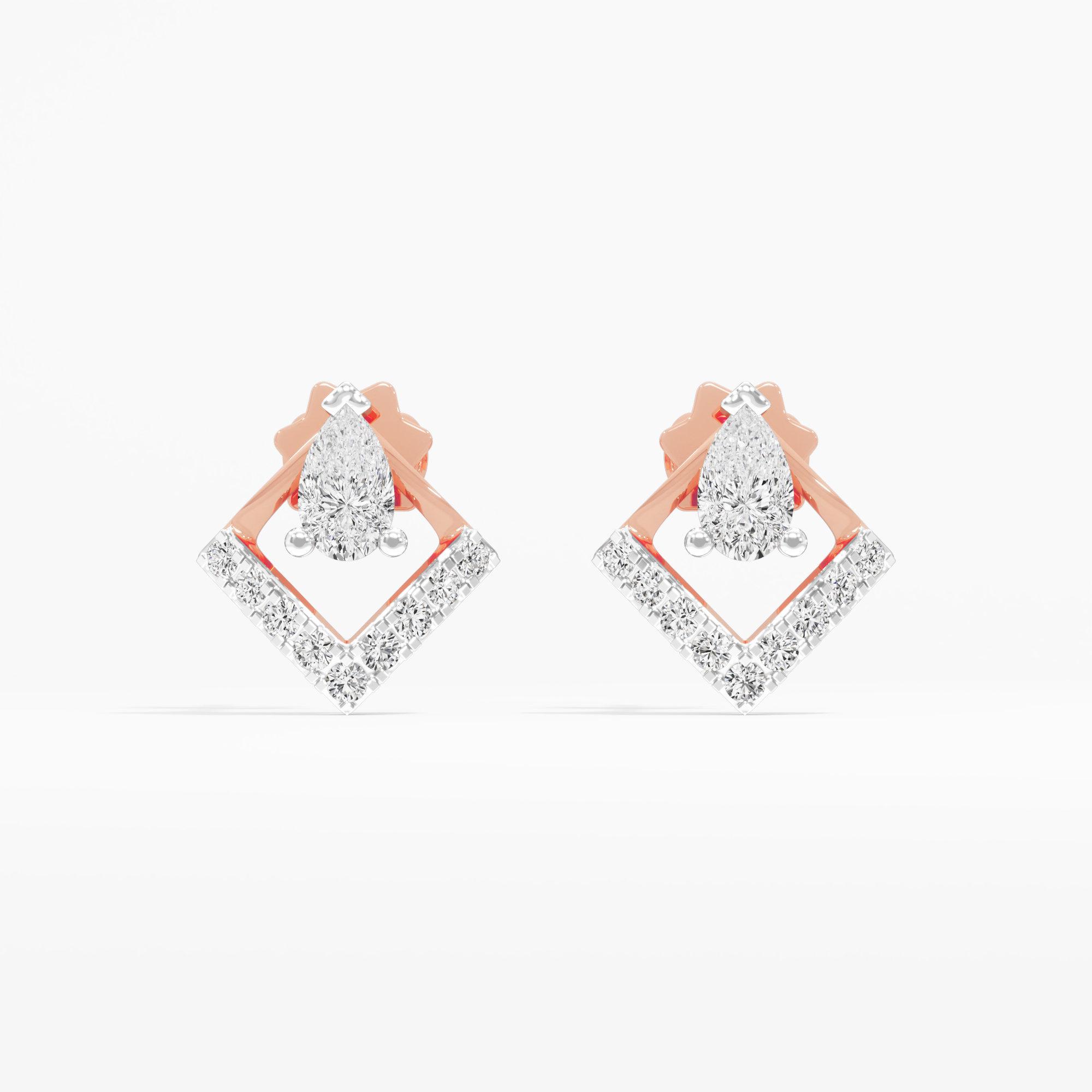 Apex Radiance Stud Earring