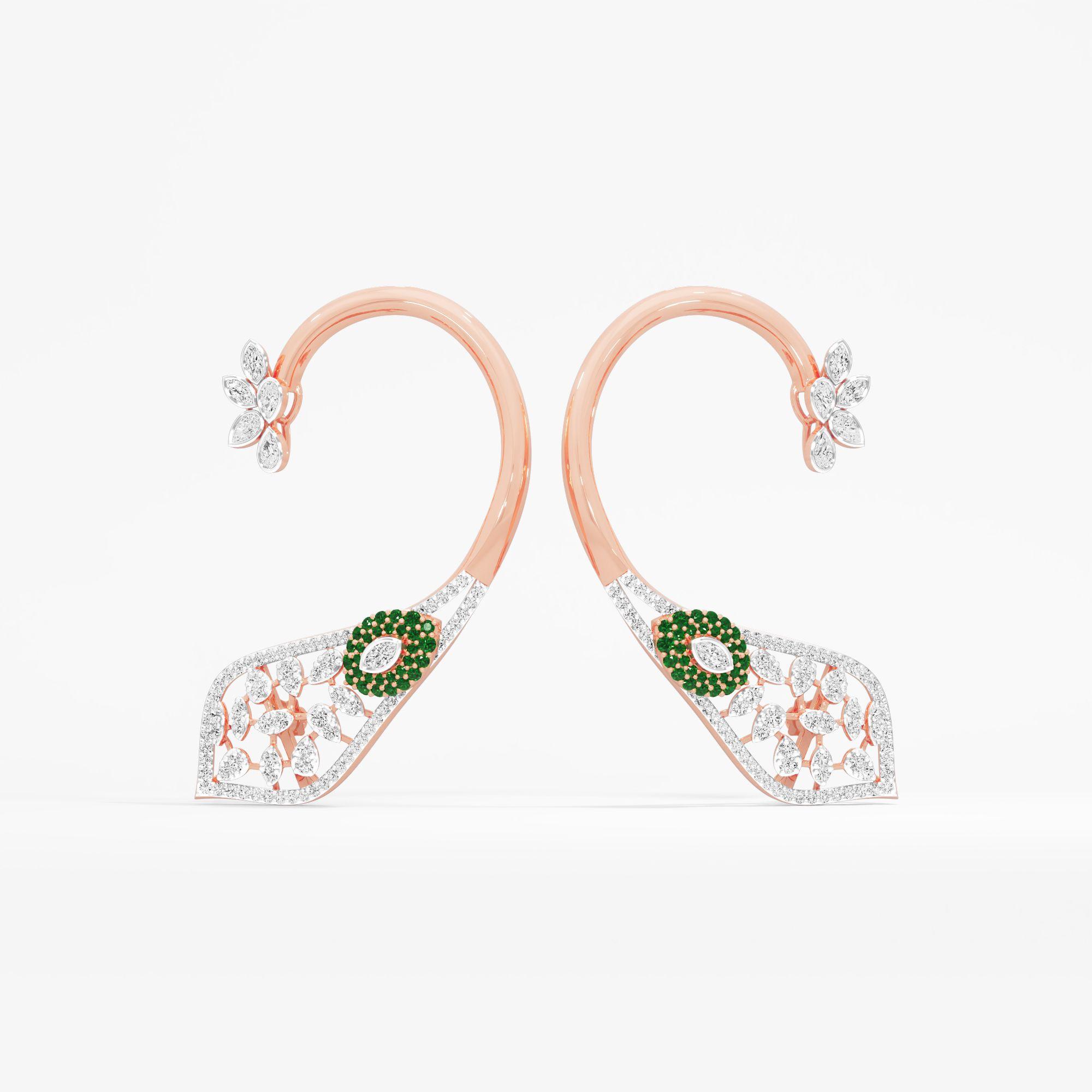 Woven Wonder Cuff Earrings