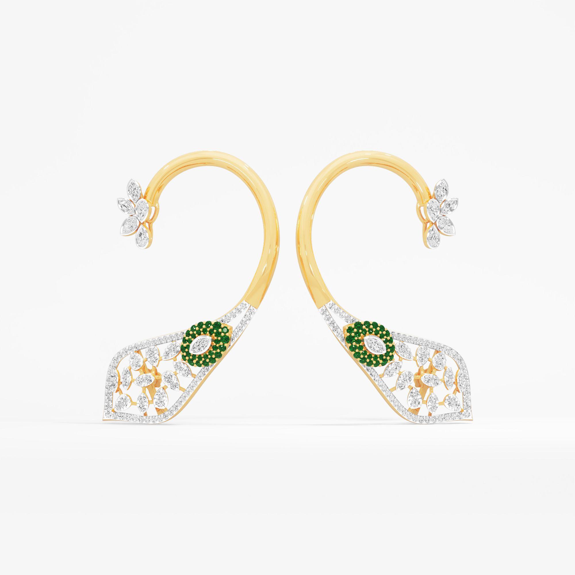 Woven Wonder Cuff Earrings