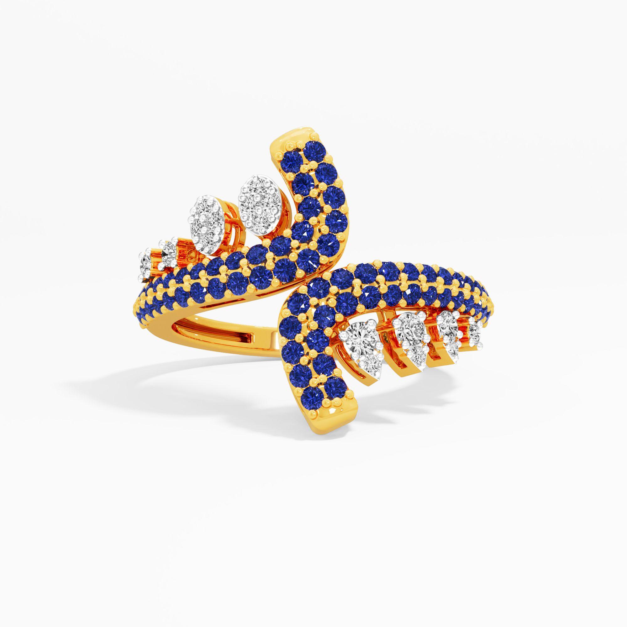 Dreamy Wings Bypass Ring