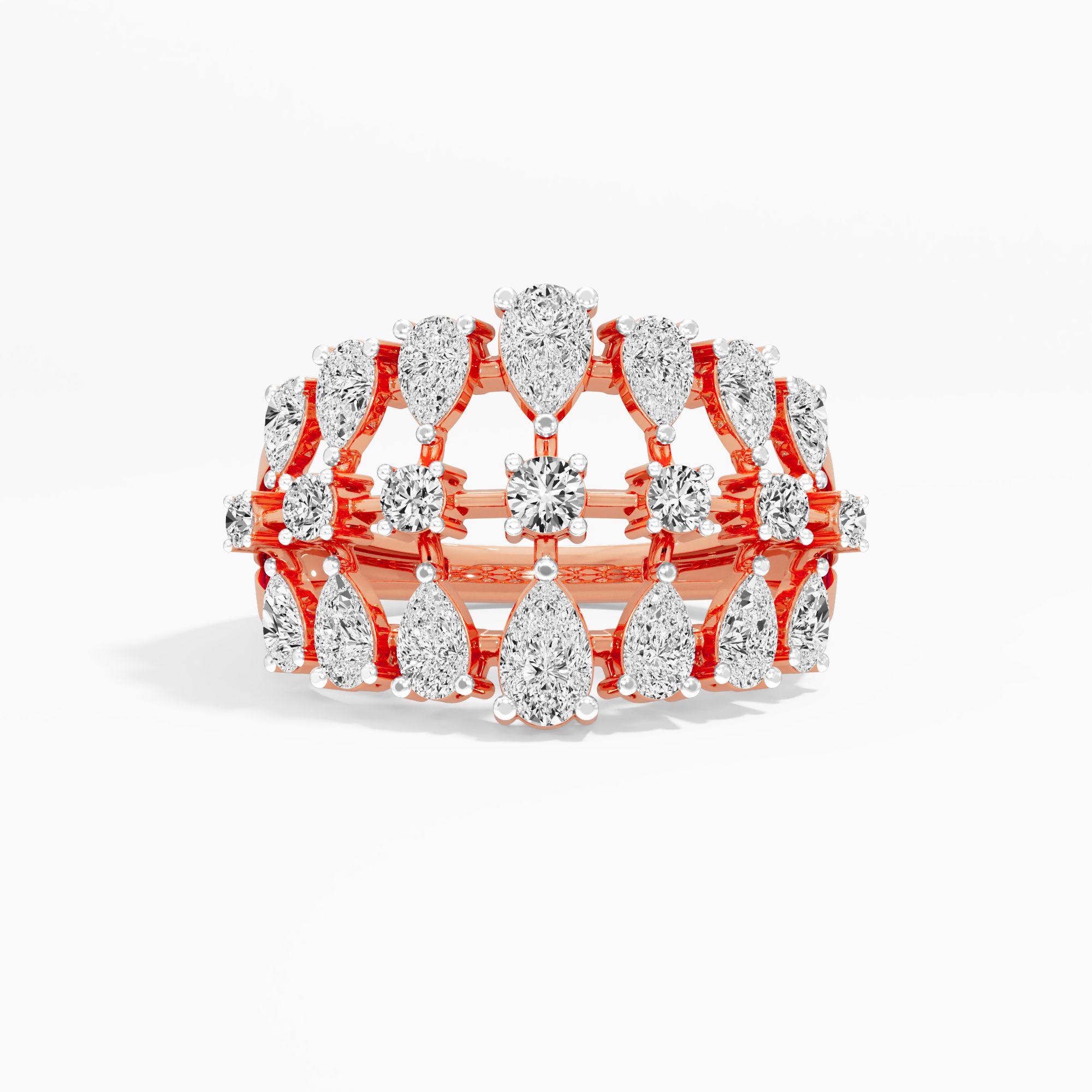 Whispered Light Cluster Ring