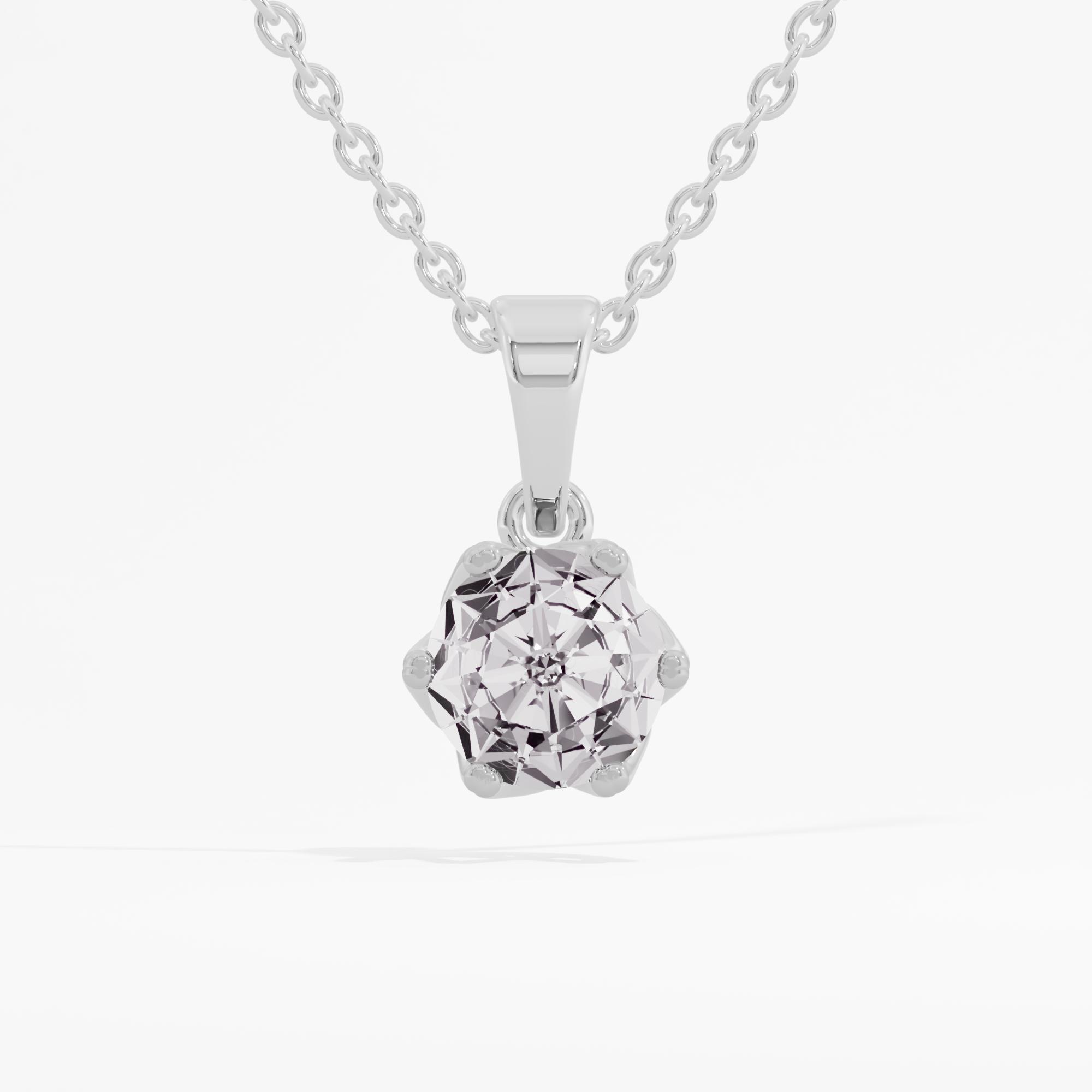Lotus Appeal Solitaire Pendant