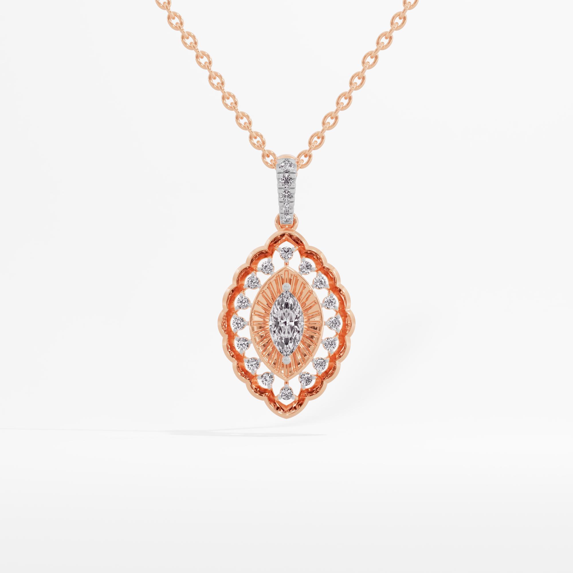 Hazel Bliss Solitaire Pendant