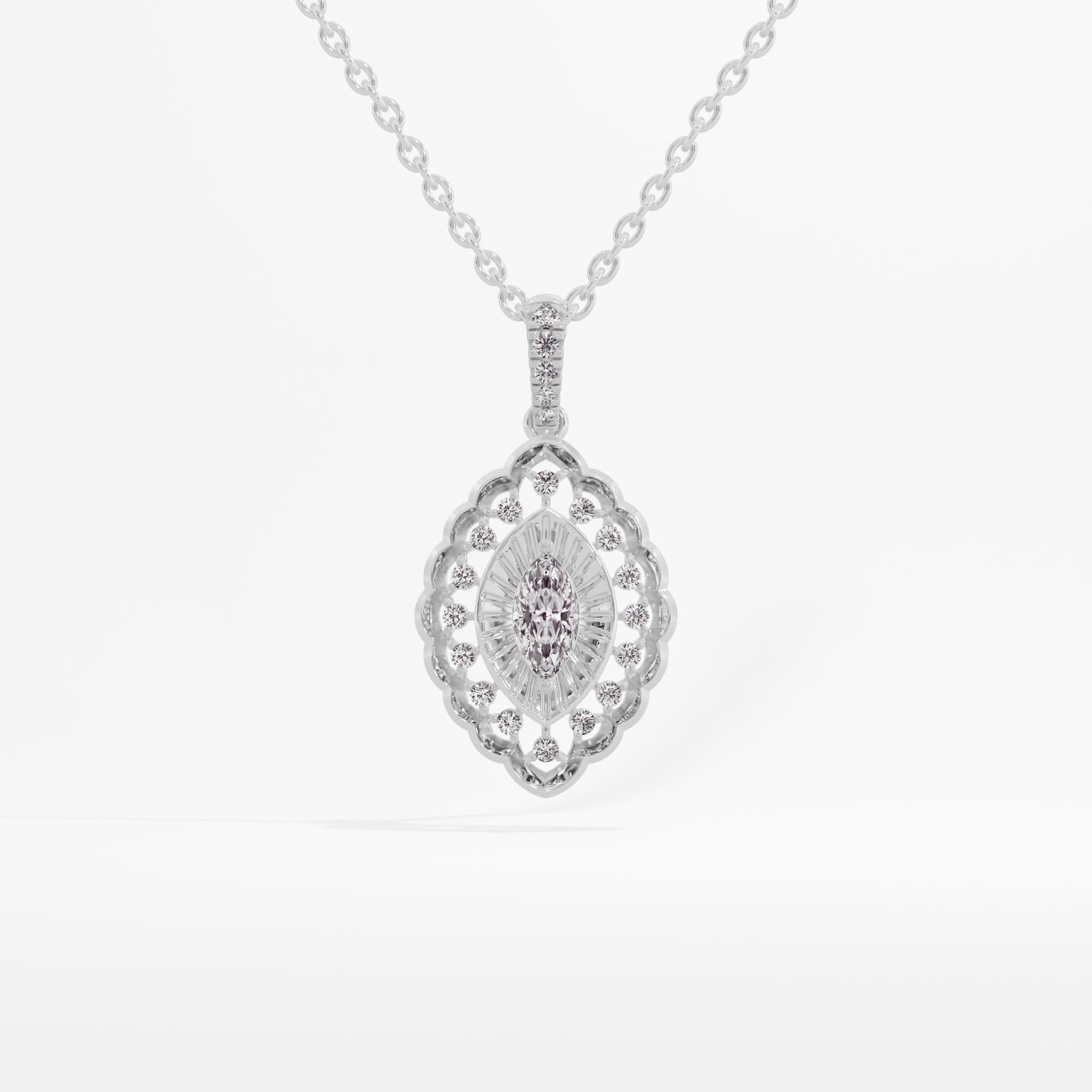 Hazel Bliss Solitaire Pendant