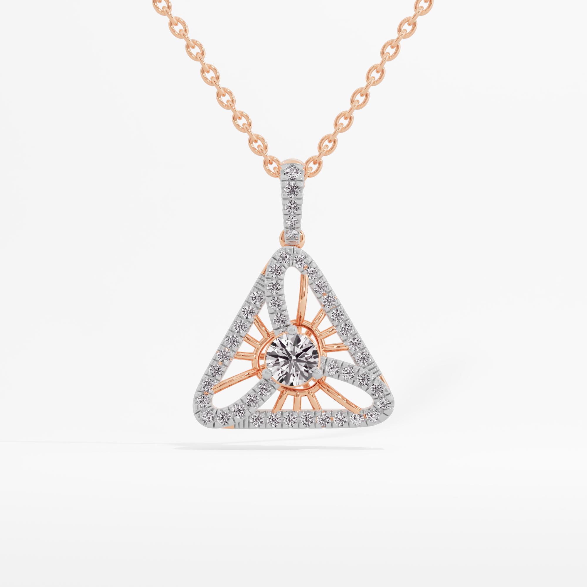 TriStar Allure Solitaire Pendant