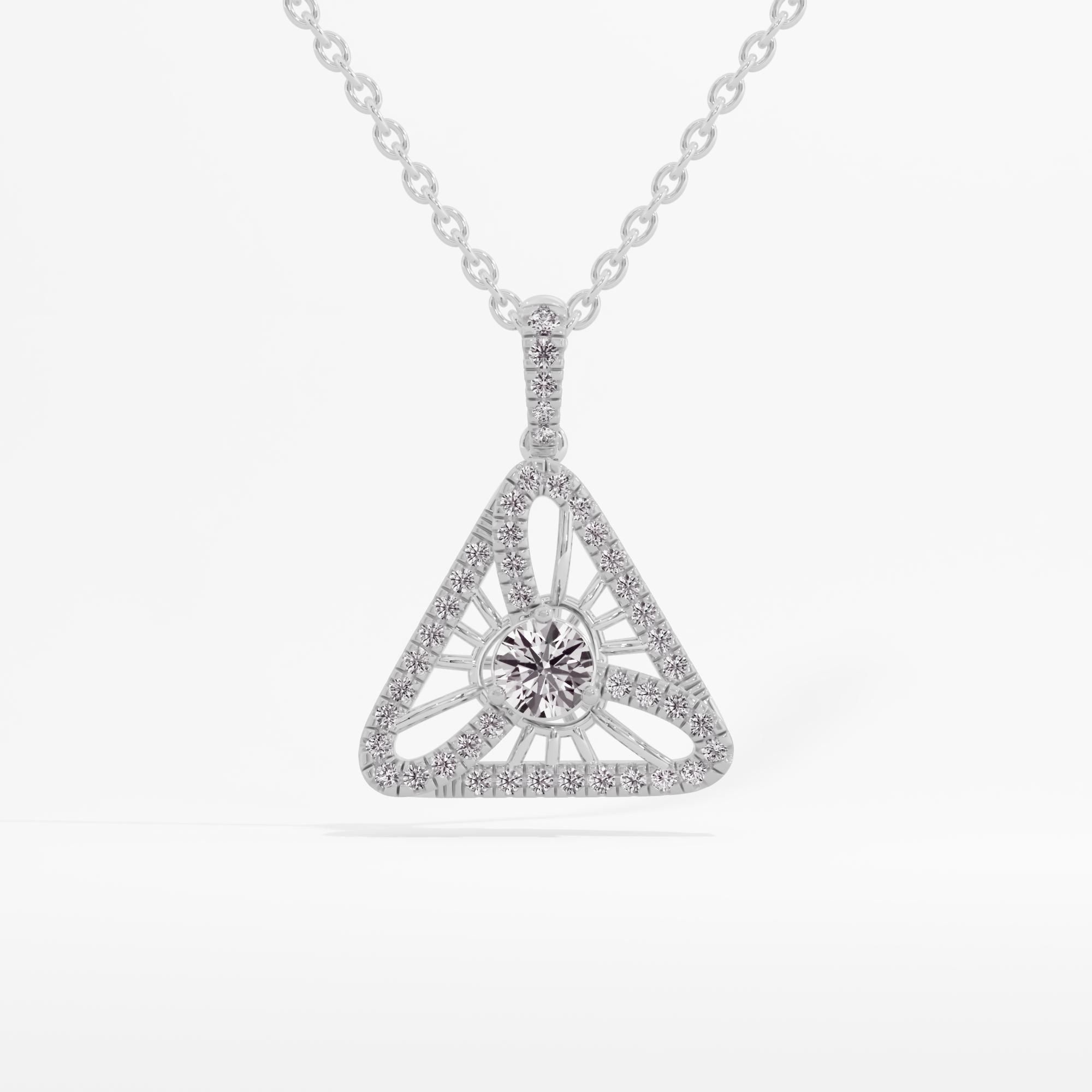 TriStar Allure Solitaire Pendant